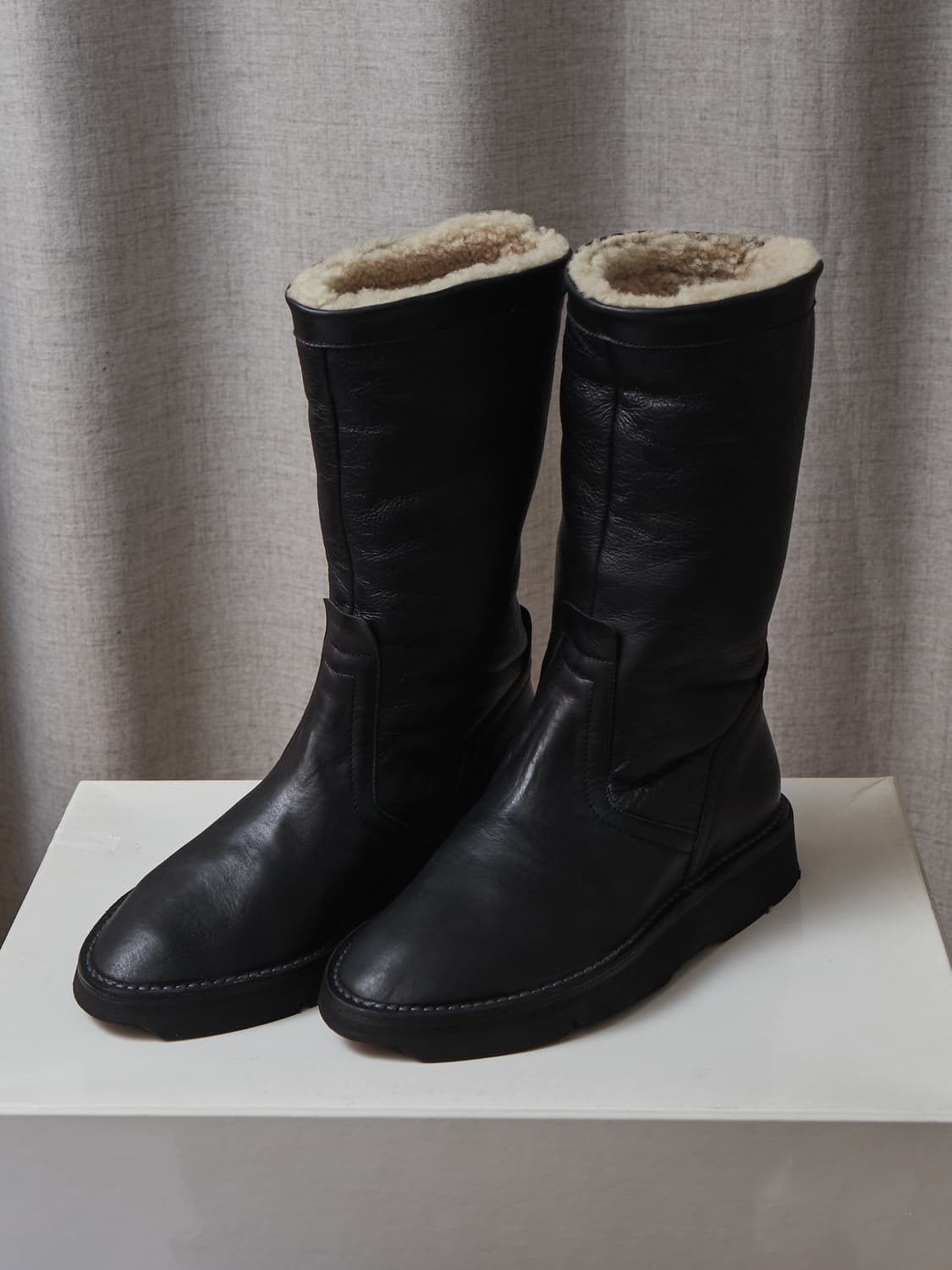 Julius 17fw 무통 부츠 상품이미지1