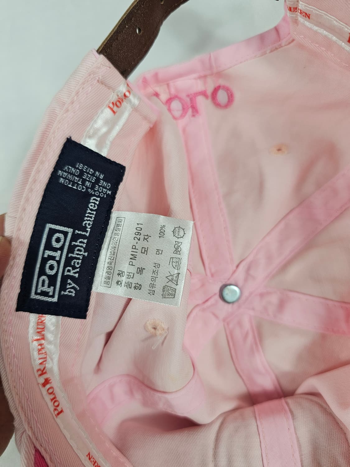 폴로p모자 상품이미지7