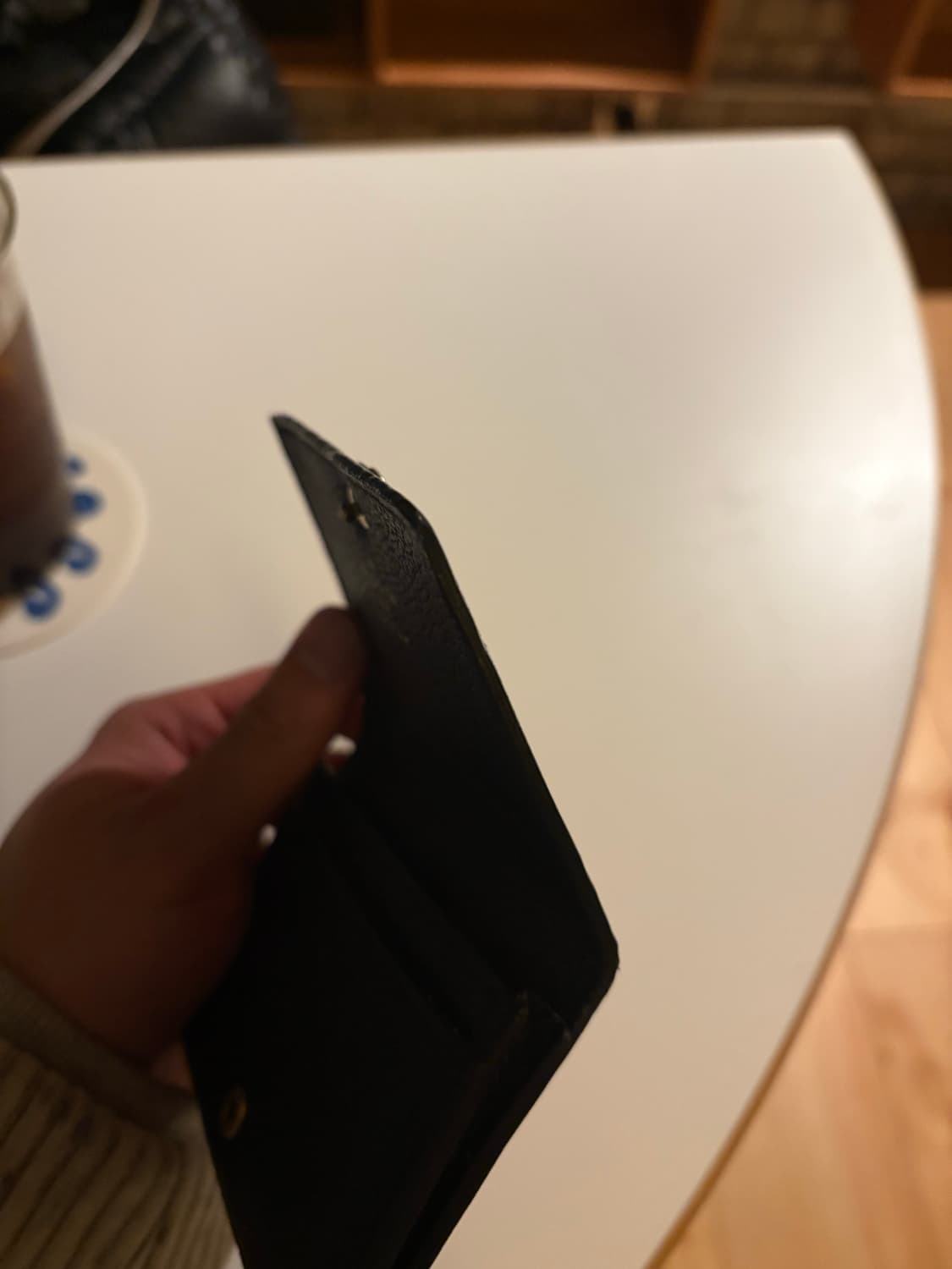 루이비통 카드 홀더 모노그램 엠보스 블랙 상품이미지4