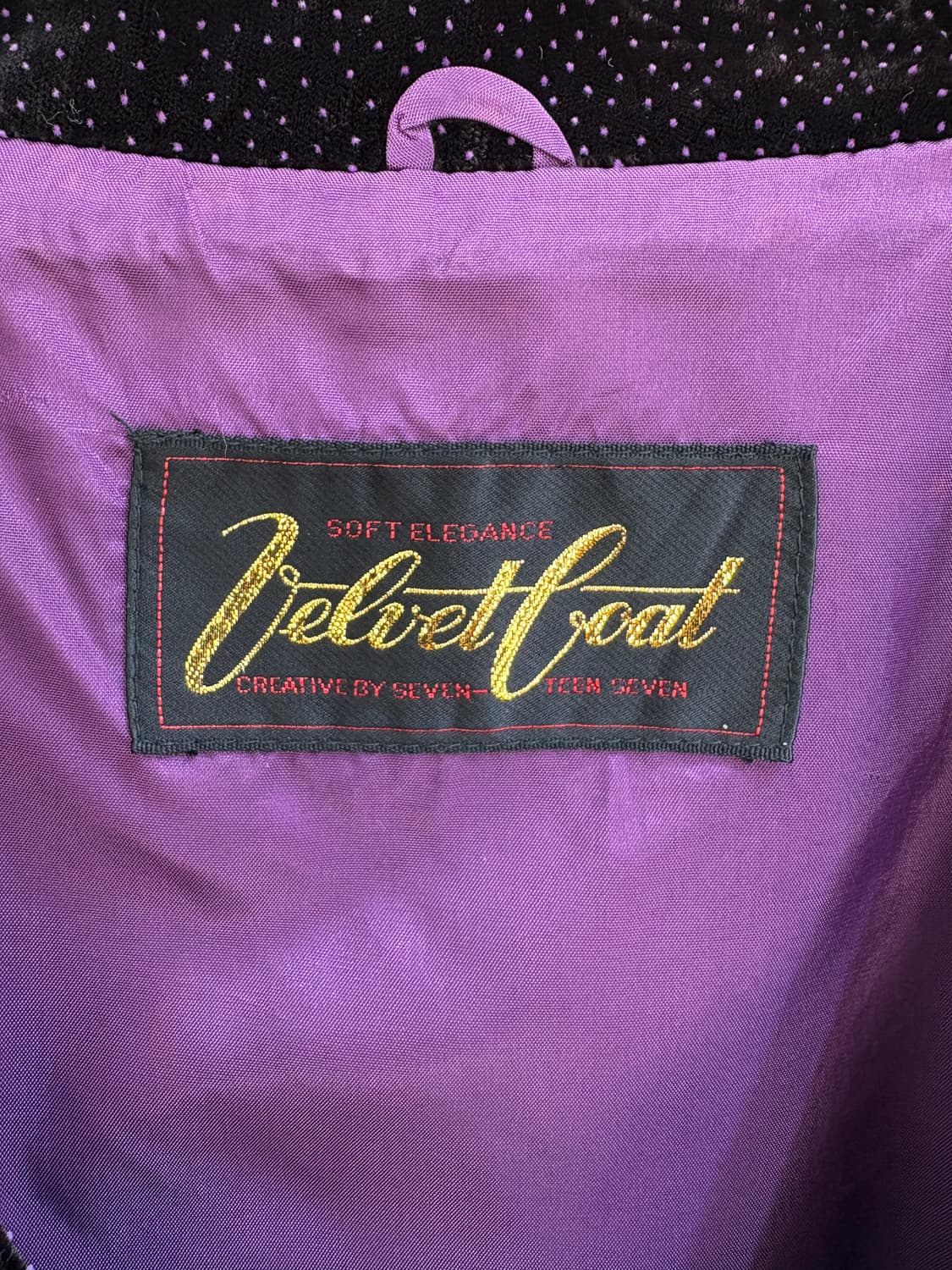 VELVET COAT (Made in Japan) 코트 상품이미지6