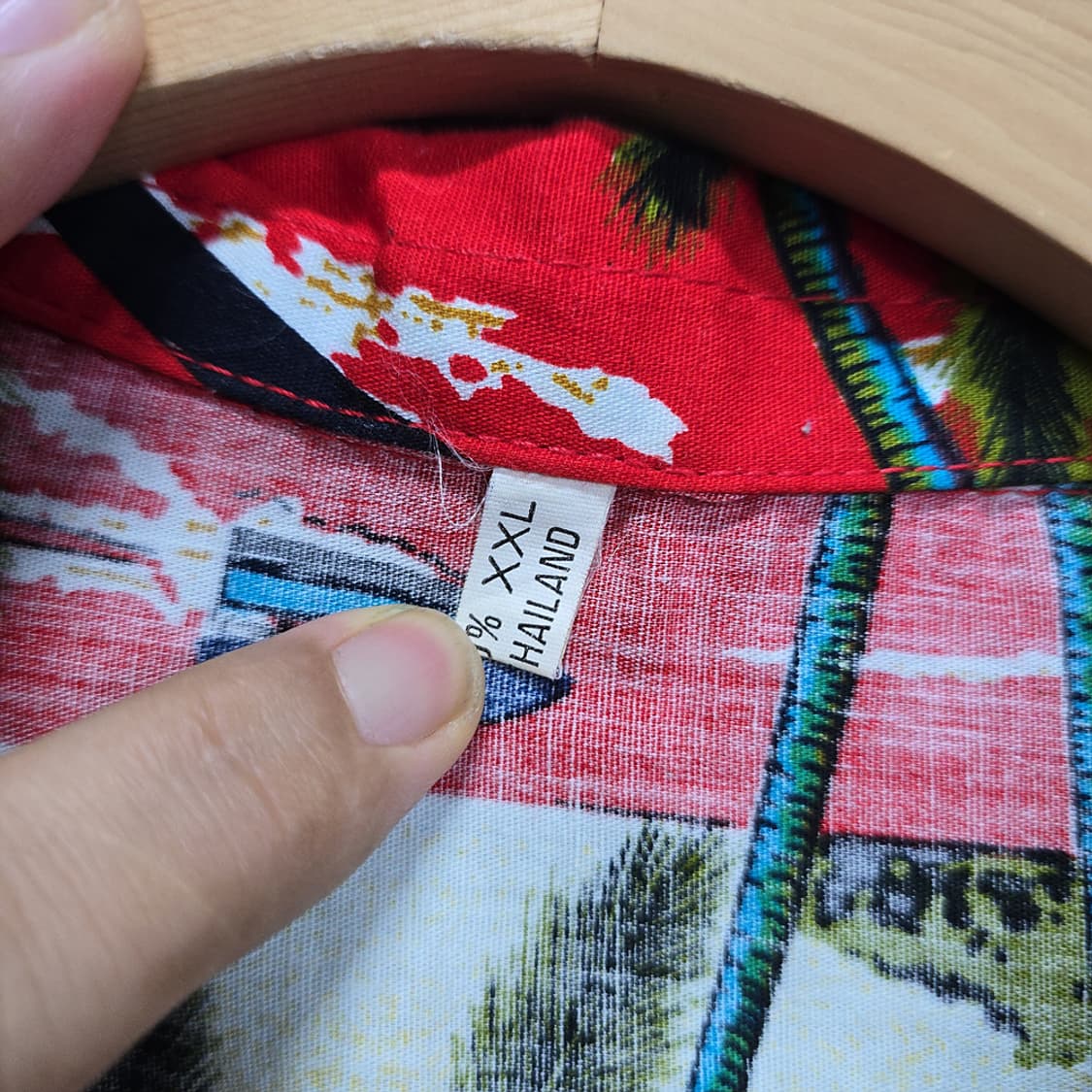 빈티지(VINTAGE) 하와이안 박시핏 반팔 셔츠 2XL 상품이미지4