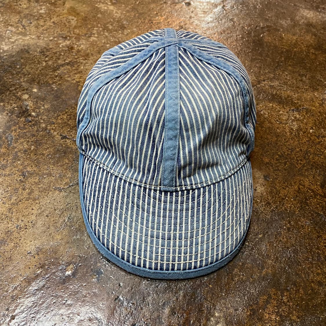 포터클래식 스트라이프 데님 캡 상품이미지3