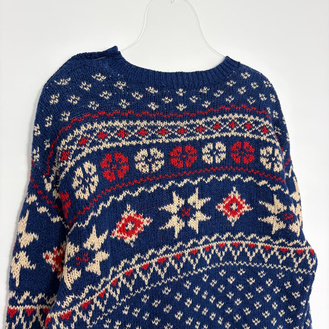 폴로 랄프로렌 노르딕 패턴 니트 티셔츠 상품이미지8