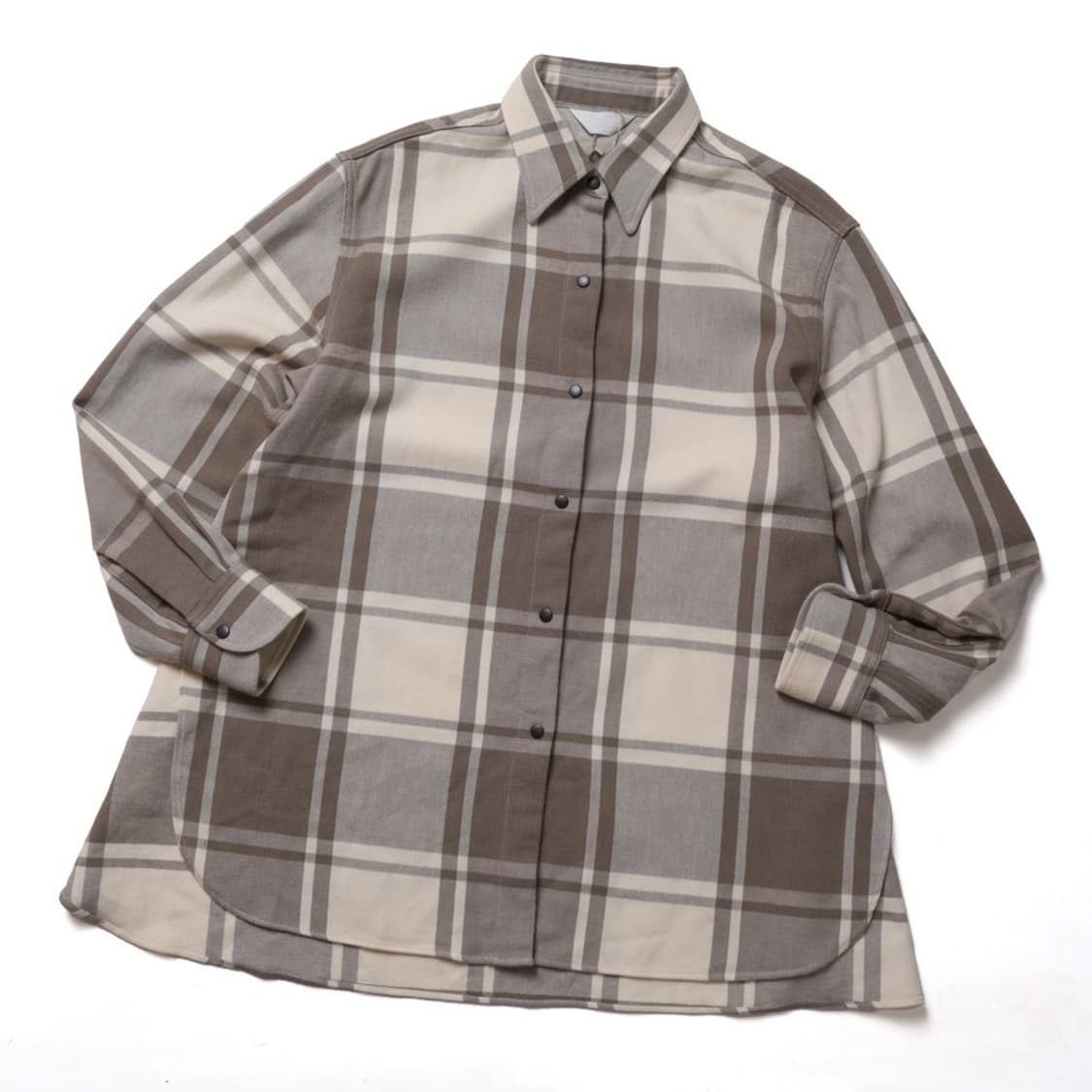 언유즈드 Unused Check Pattern Flannel Shirt  상품이미지4