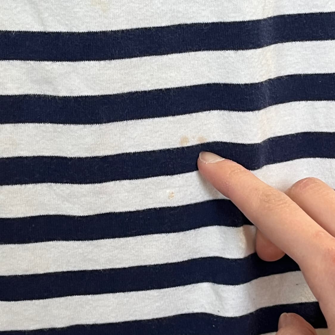 빈티지 마린 스트라이프 러플 원피스 상품이미지4