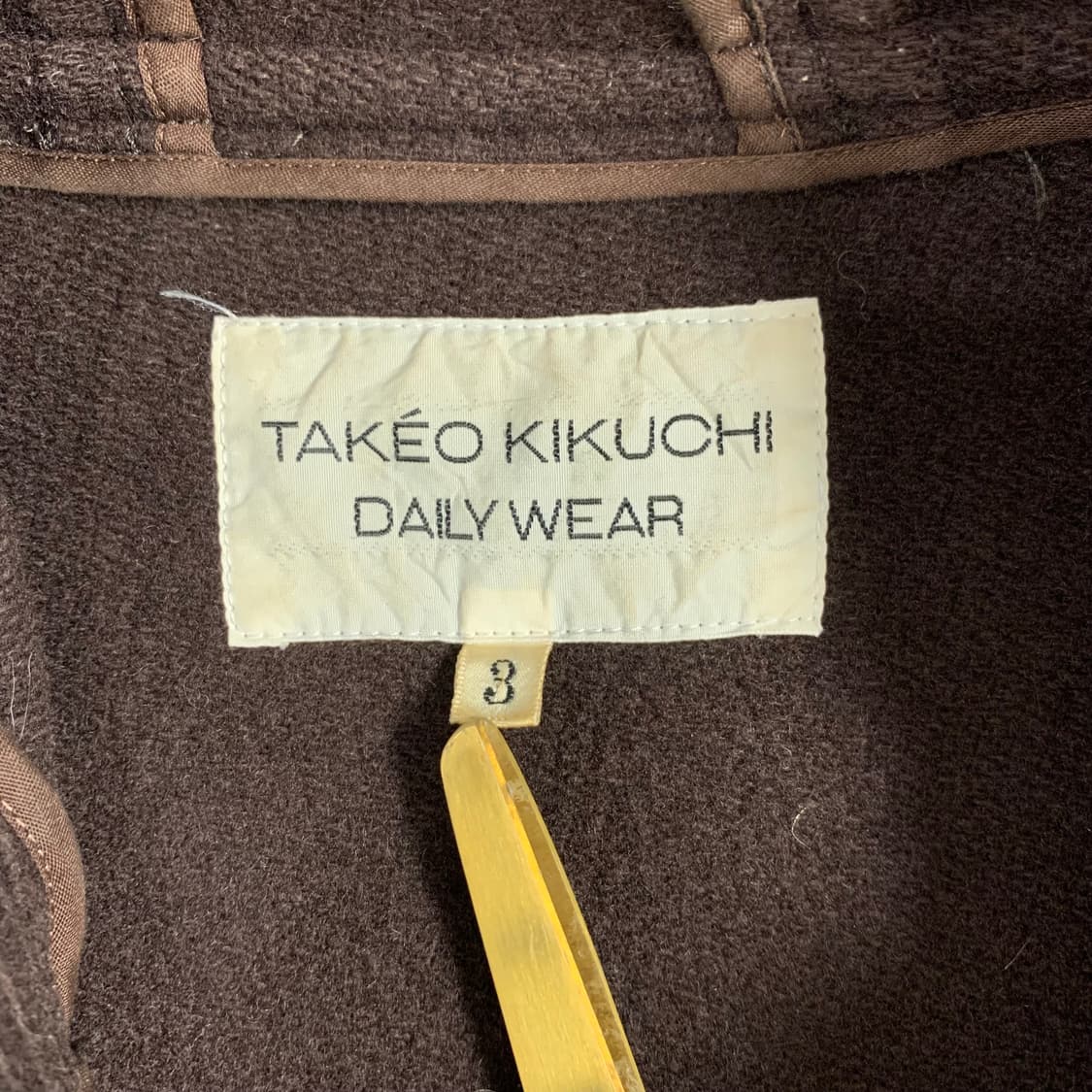 타케오키쿠치 더플코트 3(~105) 상품이미지4