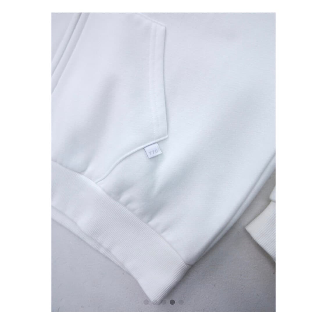 77c 클라우드 후드집업xl 상품이미지3