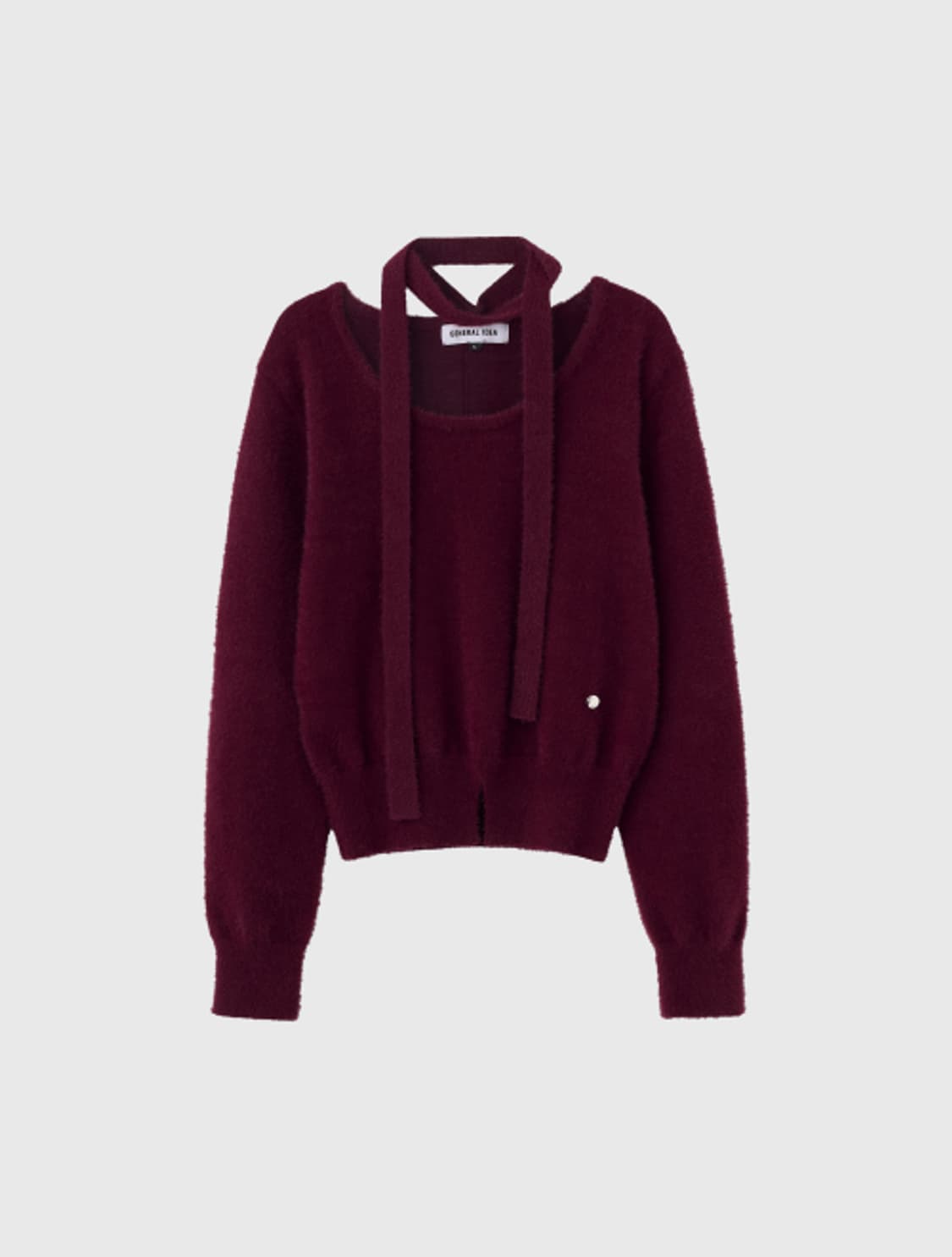 General Idea WOMAN 헤어리 타이 풀오버 small   상품이미지1