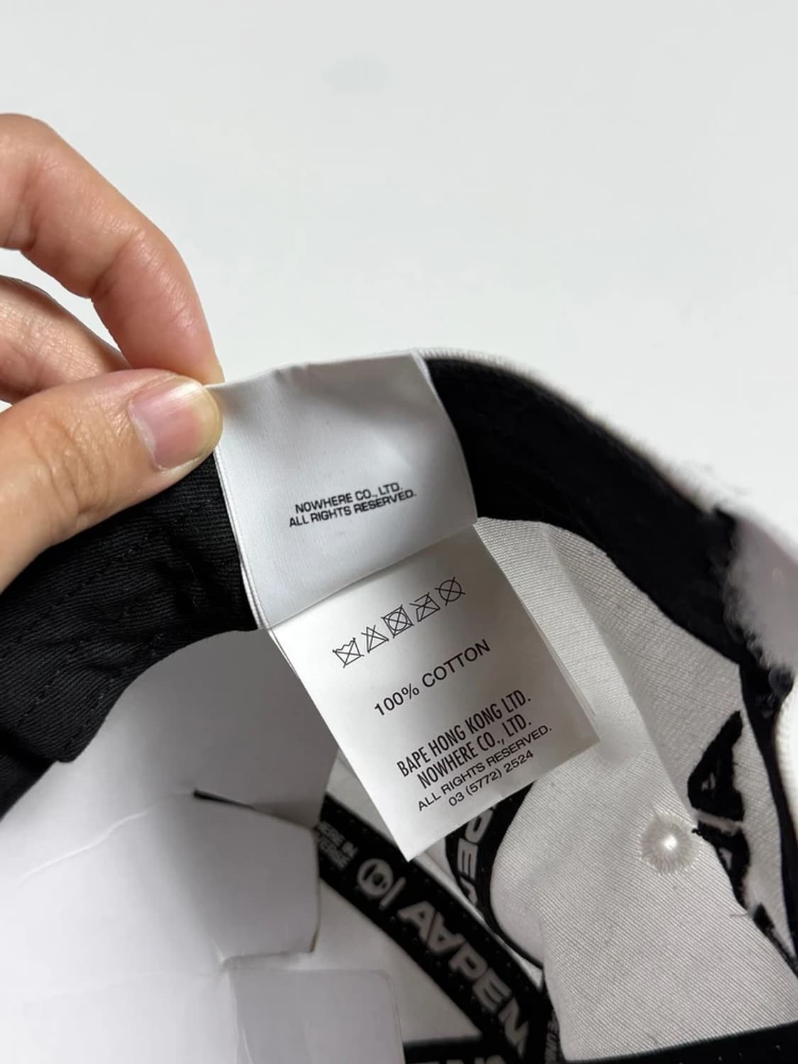 에이프 AAPE 문페이스 시그니처 볼캡 PR2238 상품이미지8