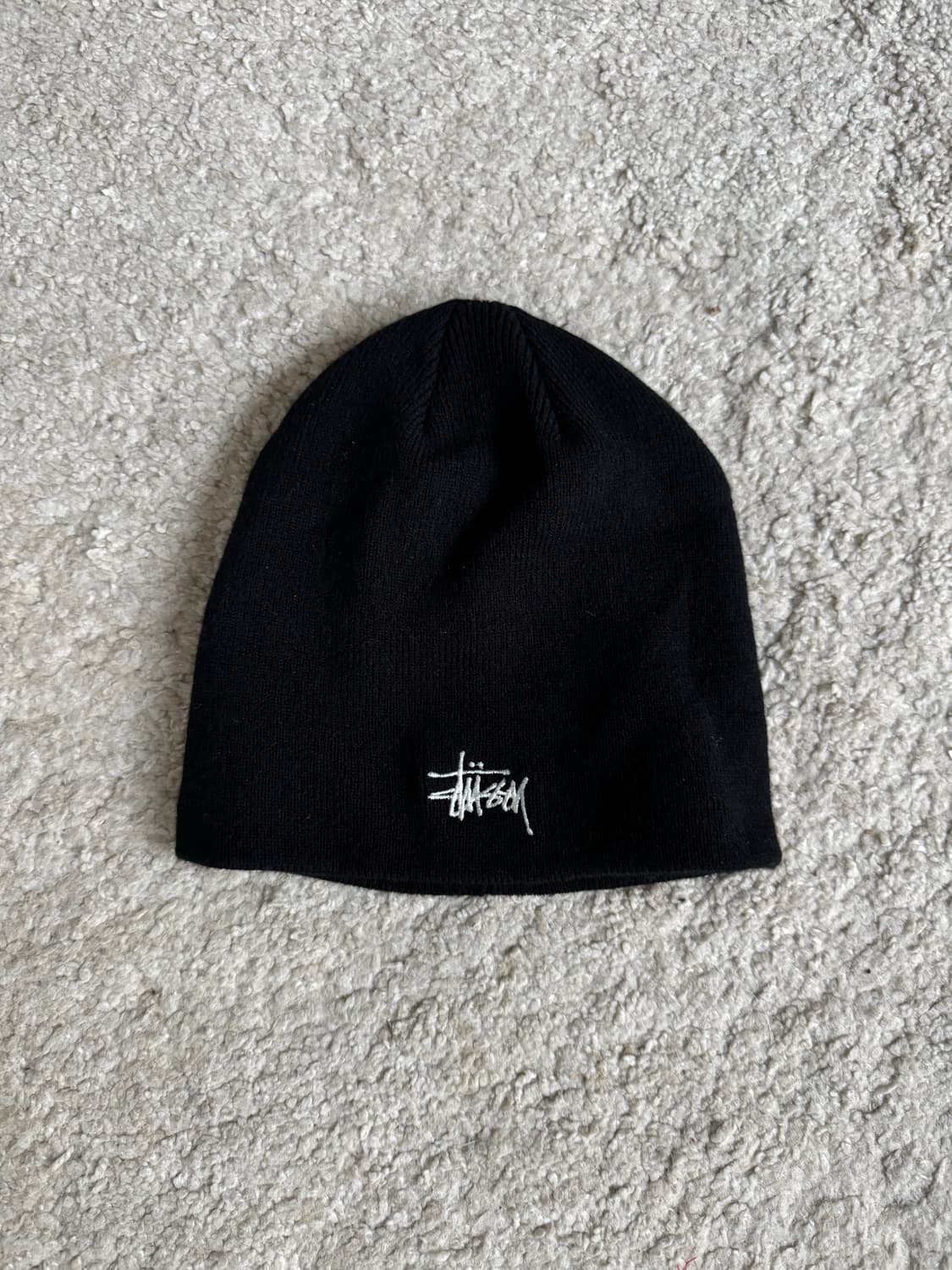 스투시 비니 블랙 (OS) 상품이미지1