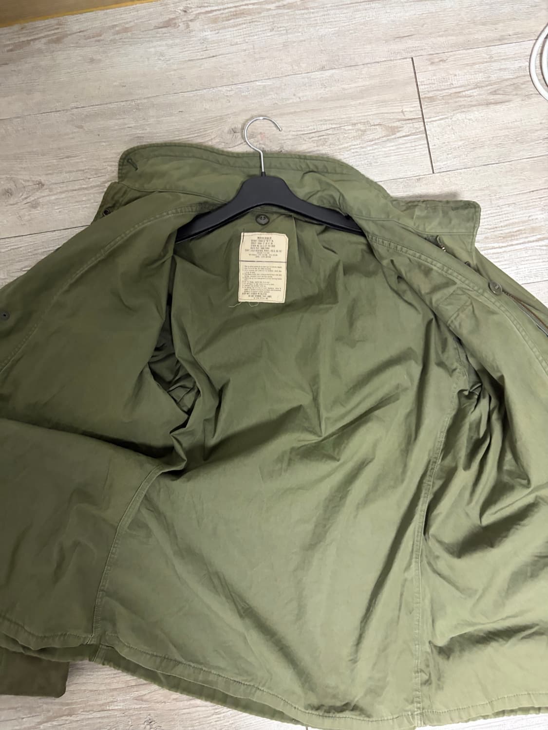 1977년식 미군 오리지널 M-65 필드 자켓 (3세대) 상품이미지3