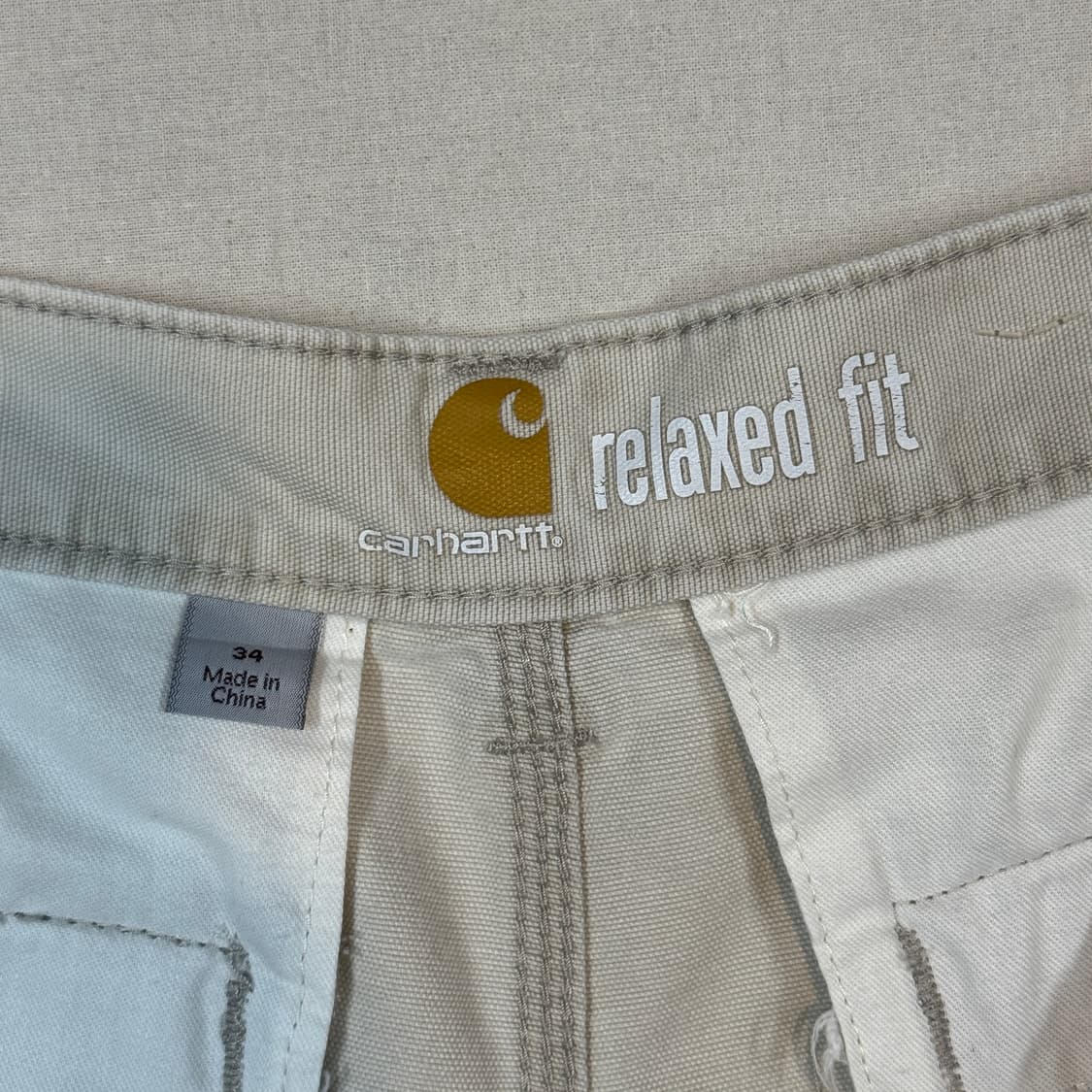 35inch) 칼하트 덕 캔버스 워크팬츠 반바지 릴렉스핏 상품이미지7