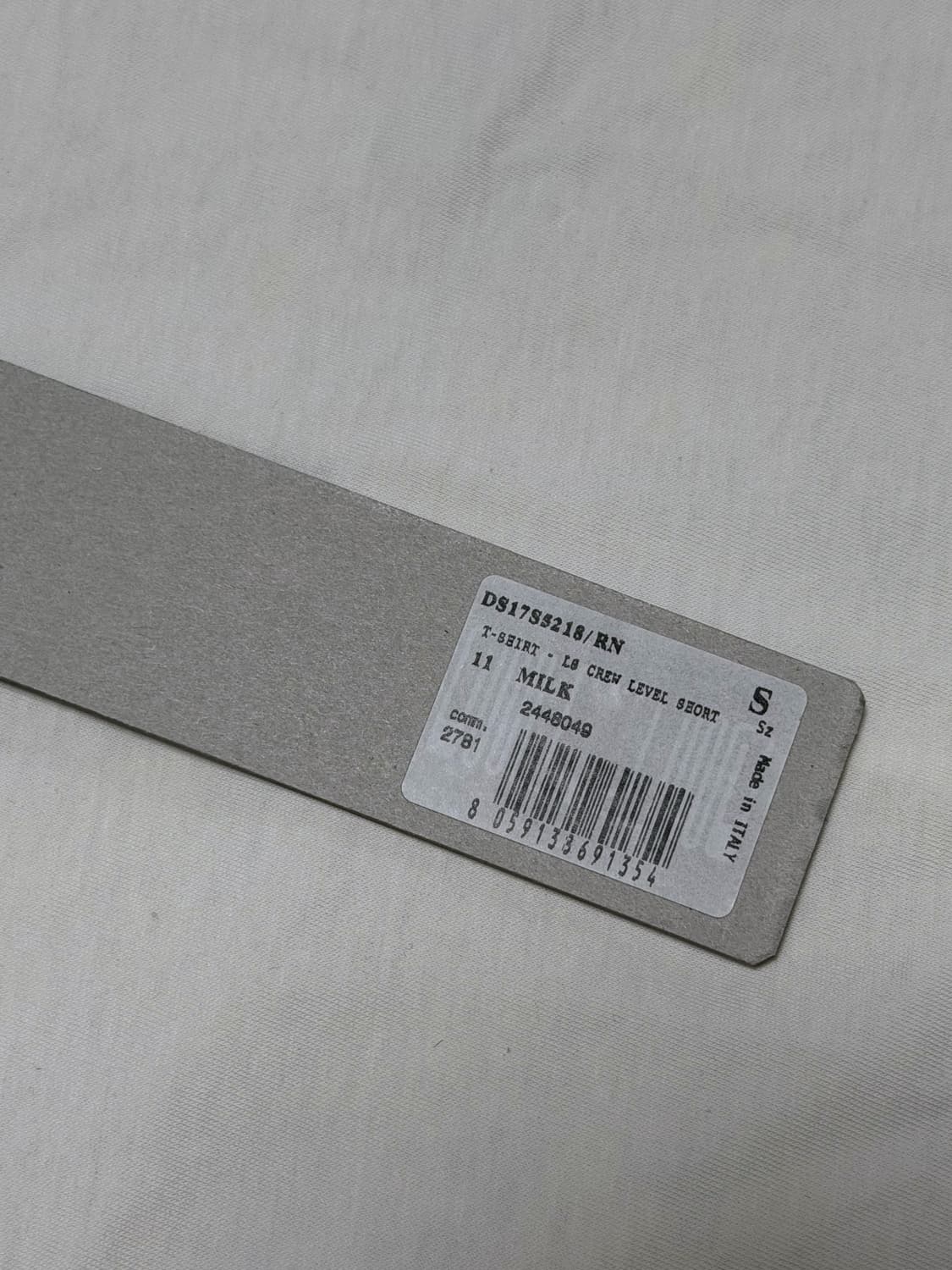 (새상품) 릭오웬스 다크쉐도우 롱슬리브 밀크 S 상품이미지4