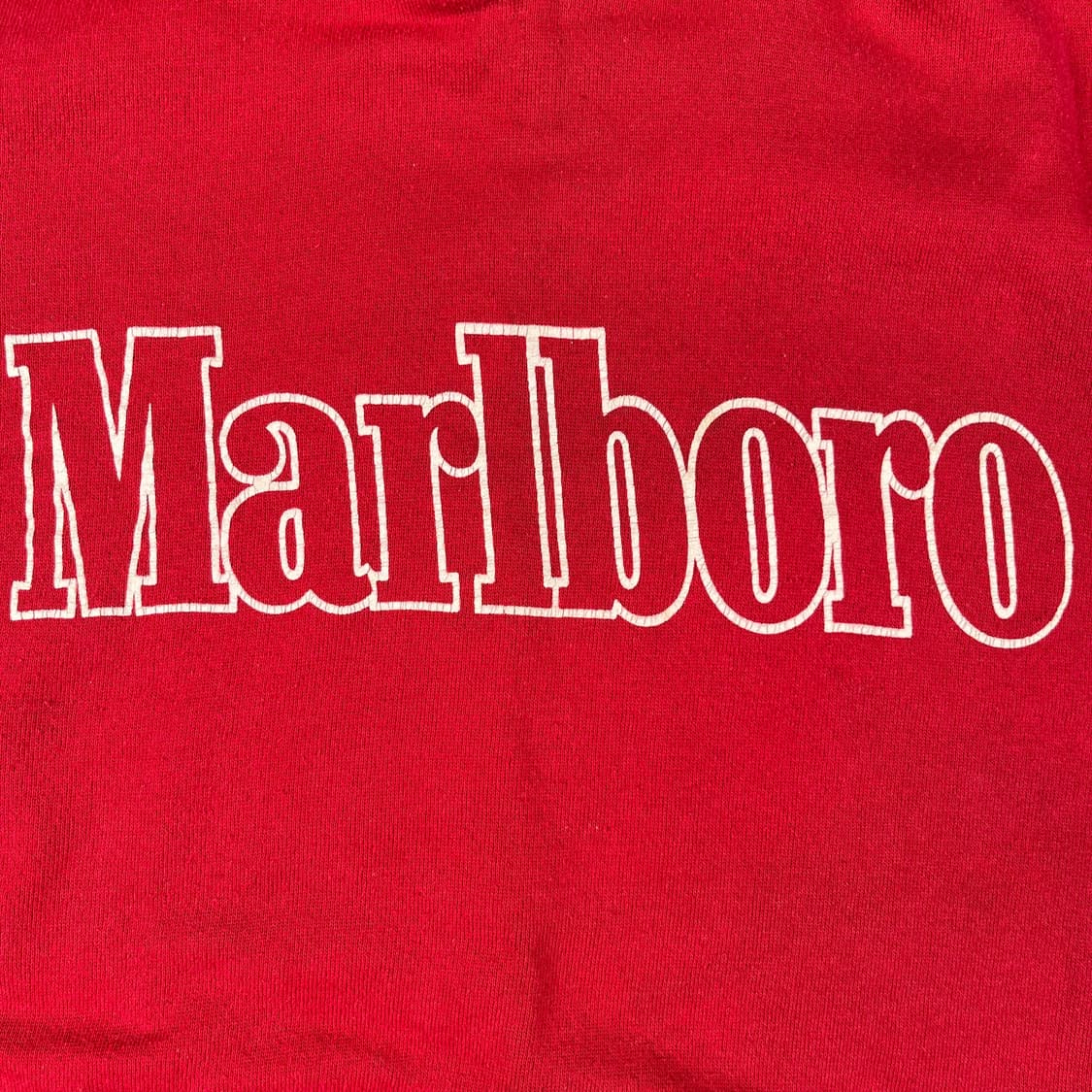 빈티지 말보로 후드 레드 상품이미지6