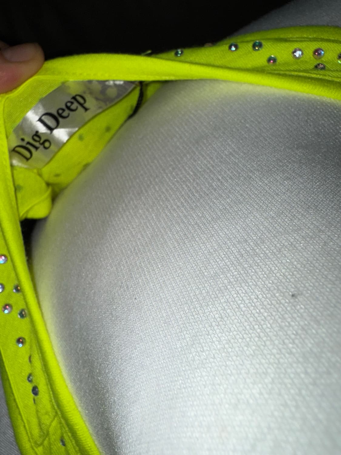 Dig deep cubic detail neon sleeveless 상품이미지4