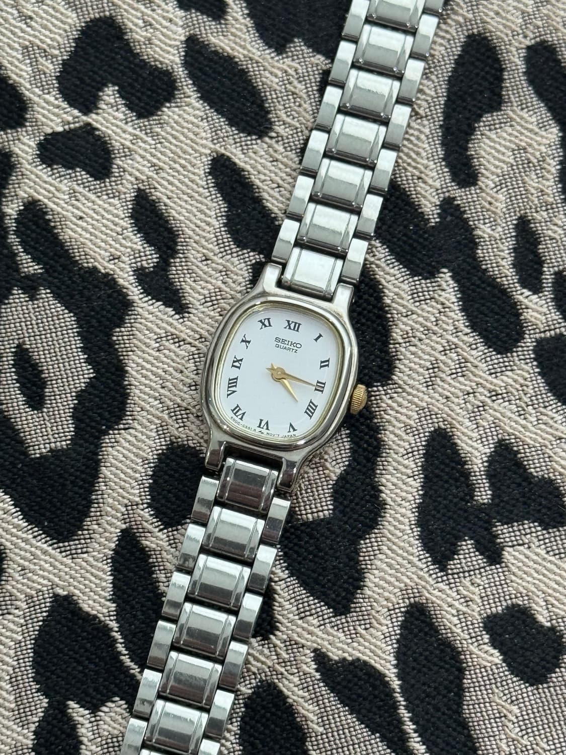 90s 빈티지 세이코 로마인덱스 쿼츠 상품이미지1