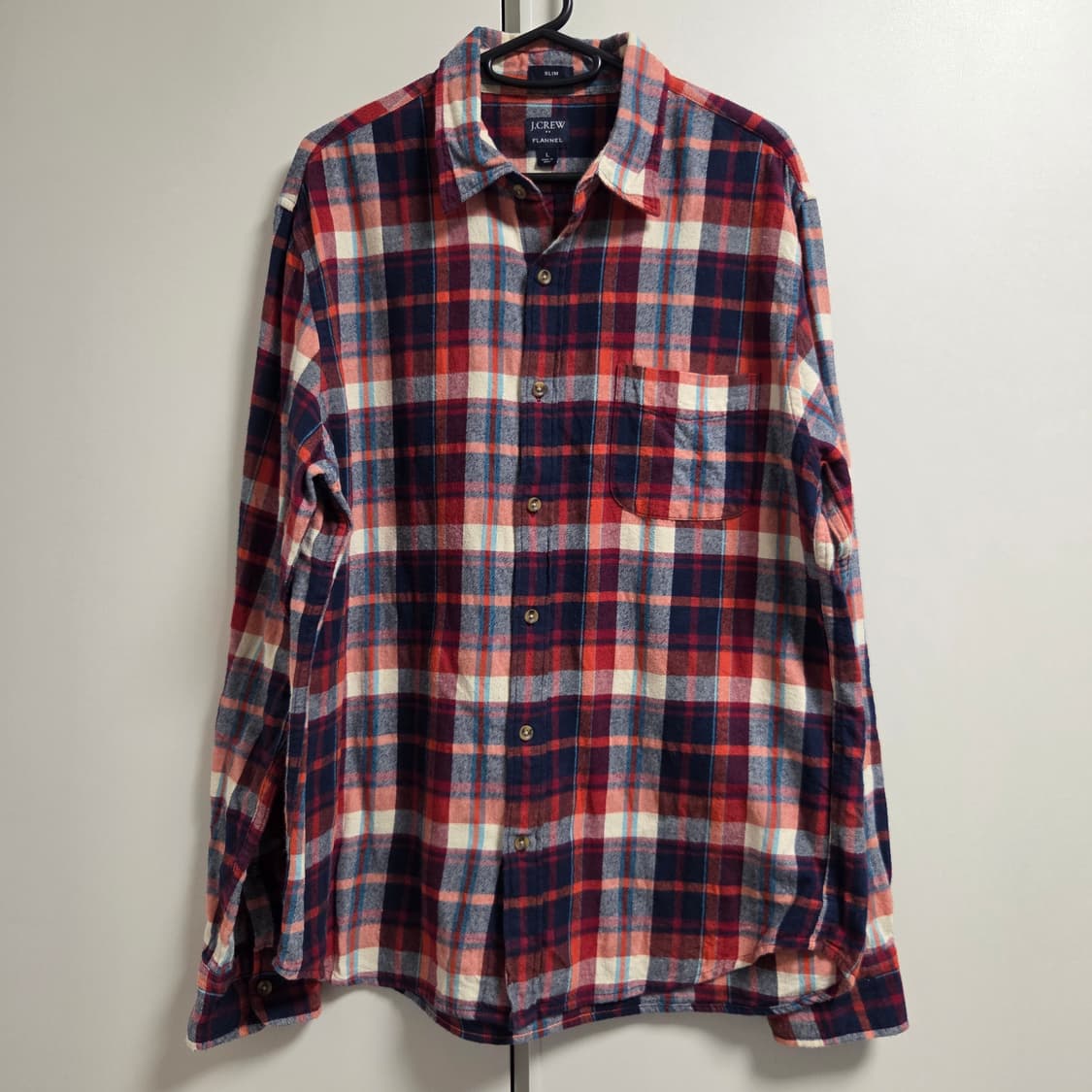 J.Crew 제이크루 플란넬 체크 셔츠 L(100) 상품이미지1