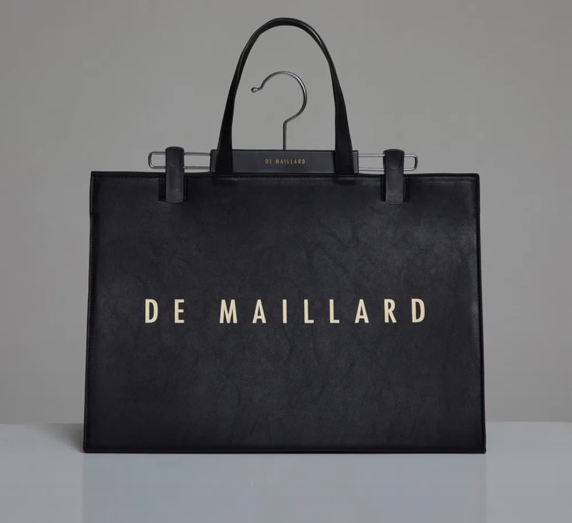 (DE MAILLARD) 마이야르 시그니처 레더 행거백 블랙 상품이미지2