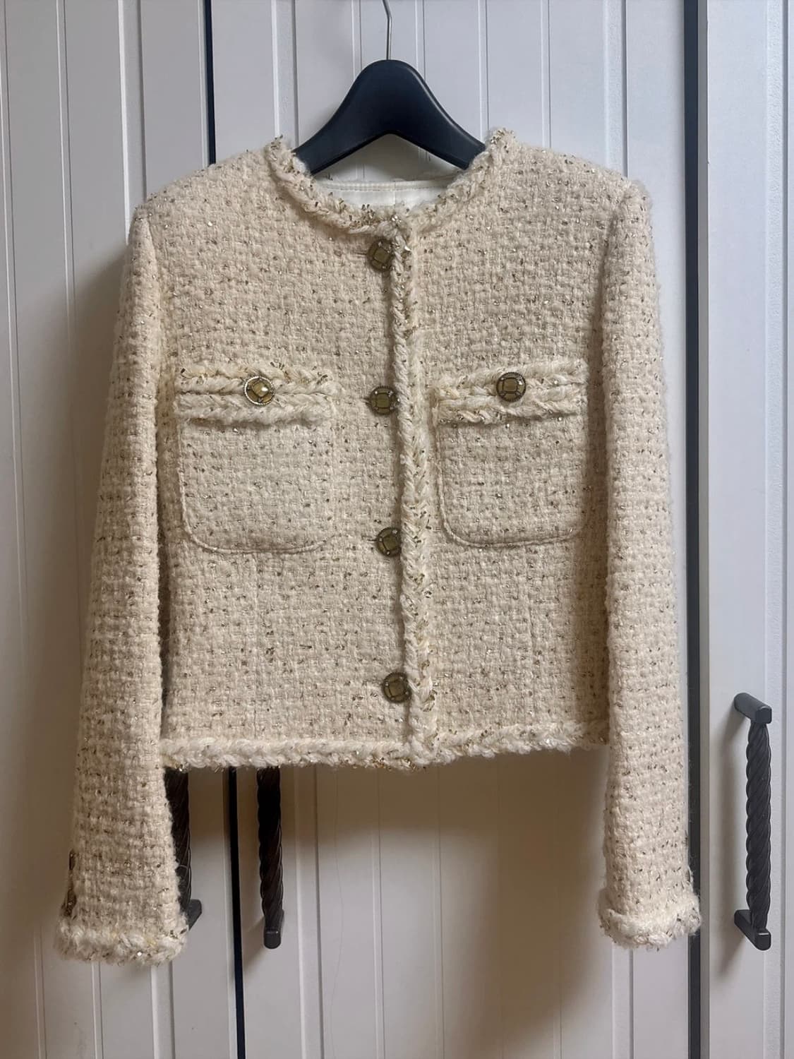 더로랑 트위드 자켓 S 새상품급 상품이미지7