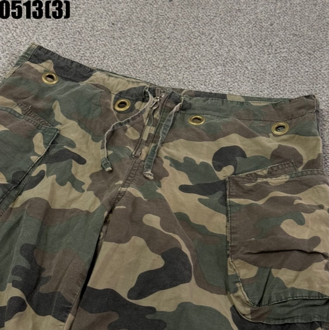 빈티지 카고 반바지 상품이미지2