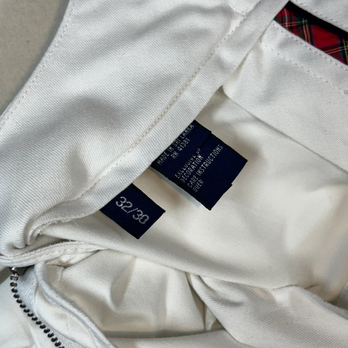 33inch) 폴로 랄프로렌 골프 화이트 클래식 치노팬츠 상품이미지9