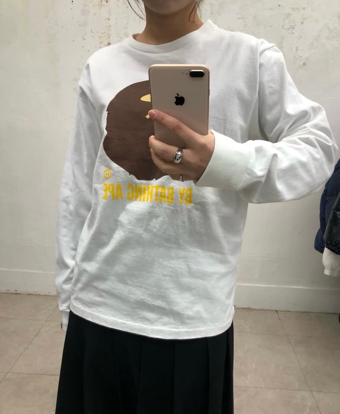 니고 시절)) 베이프 롱슬리브  상품이미지1