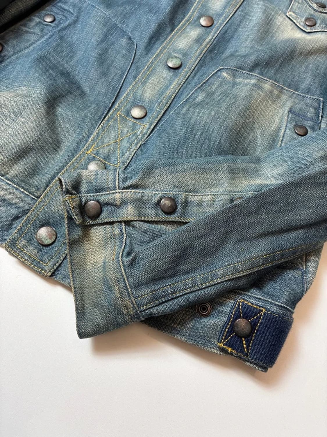 디젤 00's JAA 워시드 데님 자켓 PN8342 상품이미지6