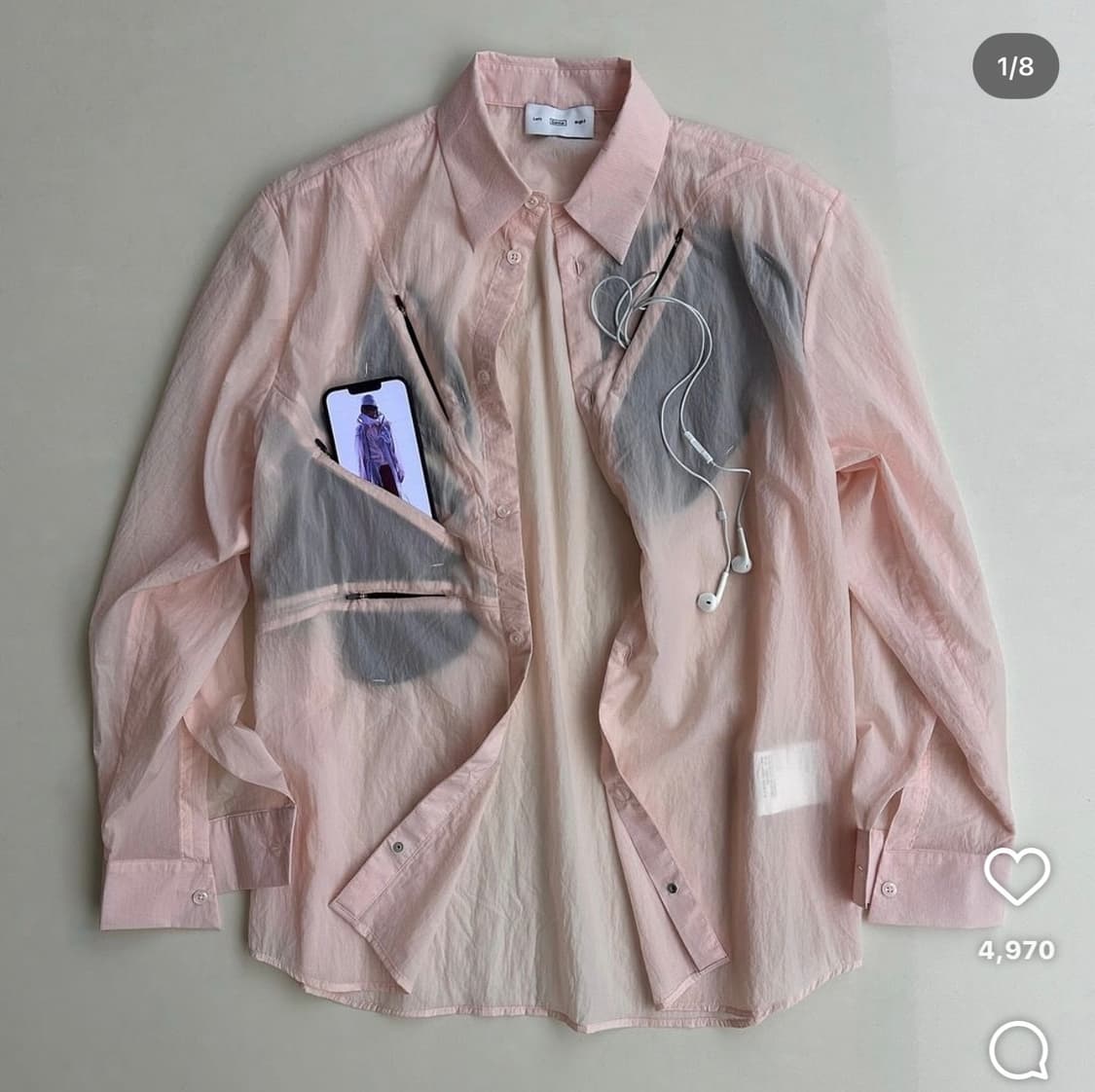 (XL) 포스트아카이브팩션 5.0+ 셔츠 상품이미지2