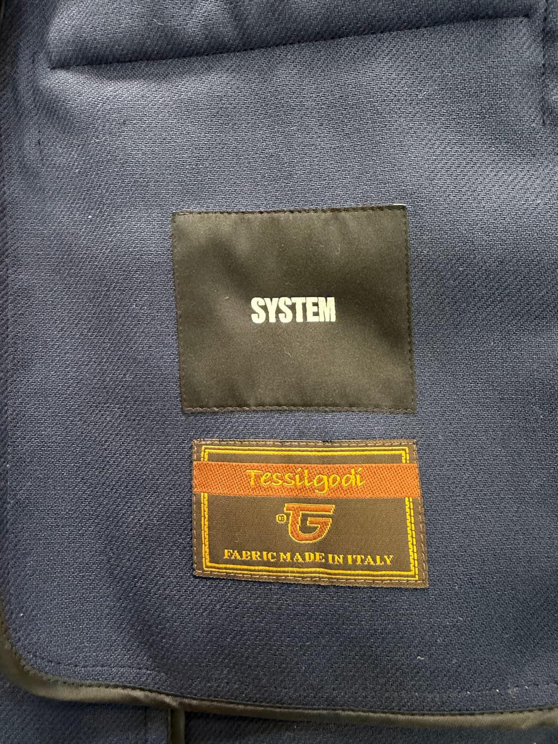 정품) 시스템옴므 한섬 이태리원단 오버핏 브레스트 자켓 95 상품이미지7