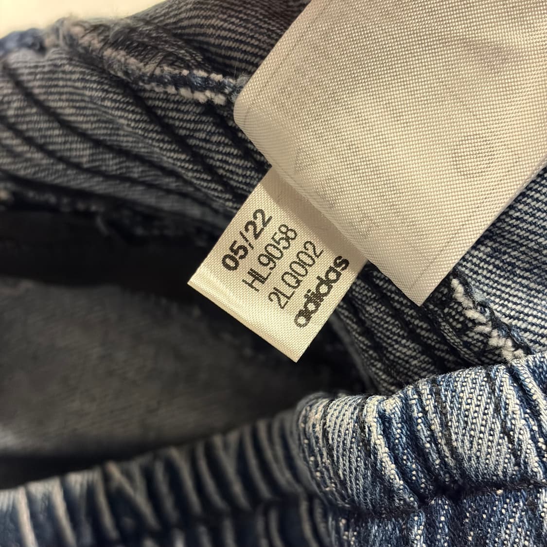 [XS] 아디다스 미드 웨이스트 데님 트랙 팬츠 D855 상품이미지7