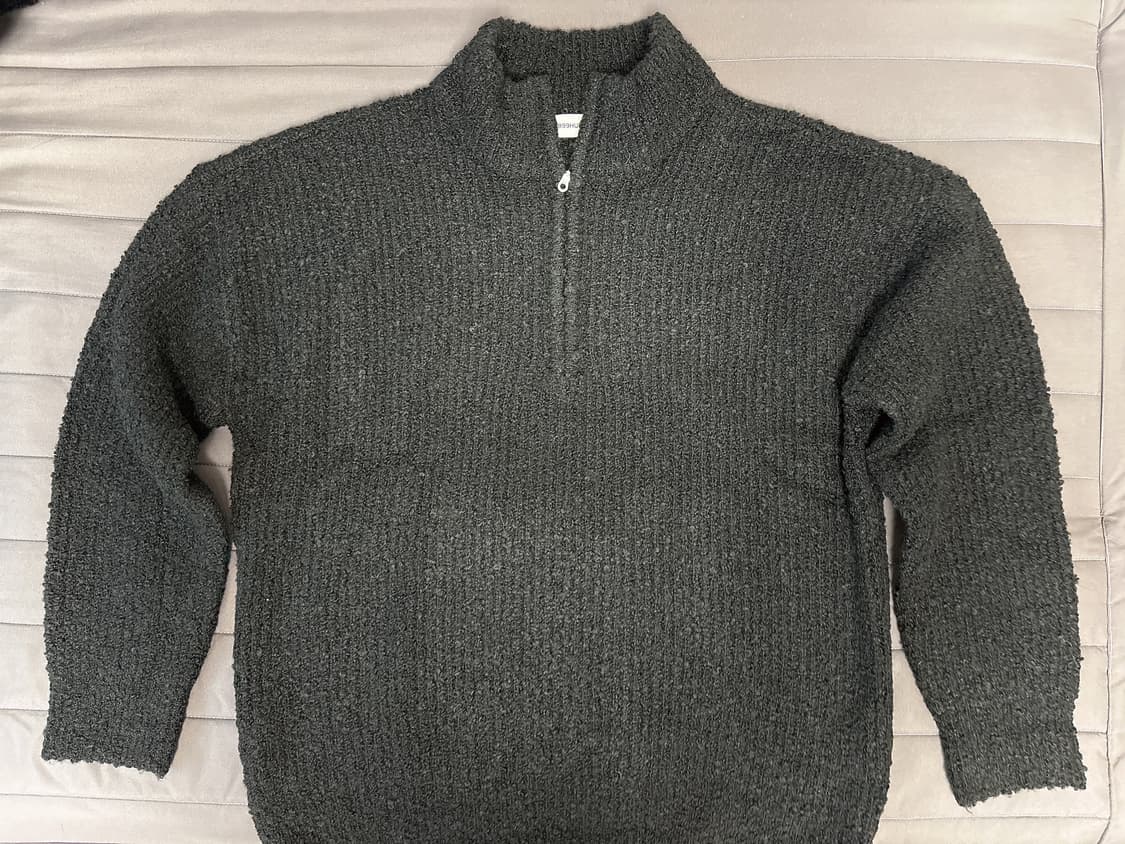 999휴머니티 에브리데이 부클 하프 집업 상품이미지3