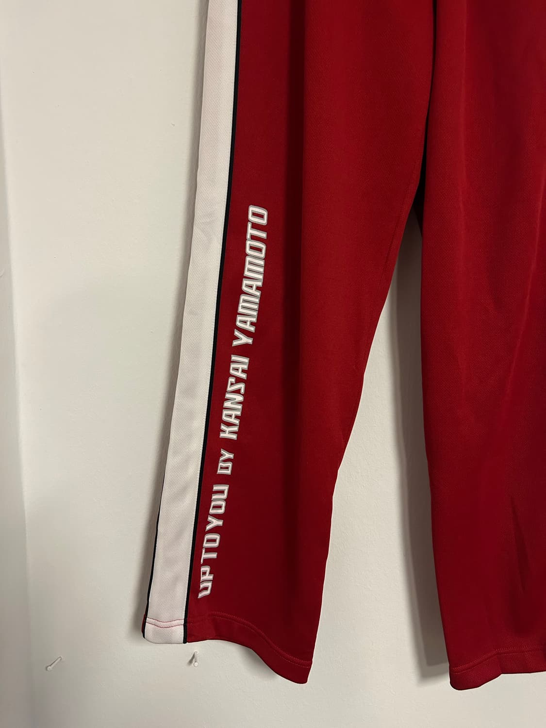 90s 칸사이 야마모토 업투유 레드 트랙 셋업 상품이미지5