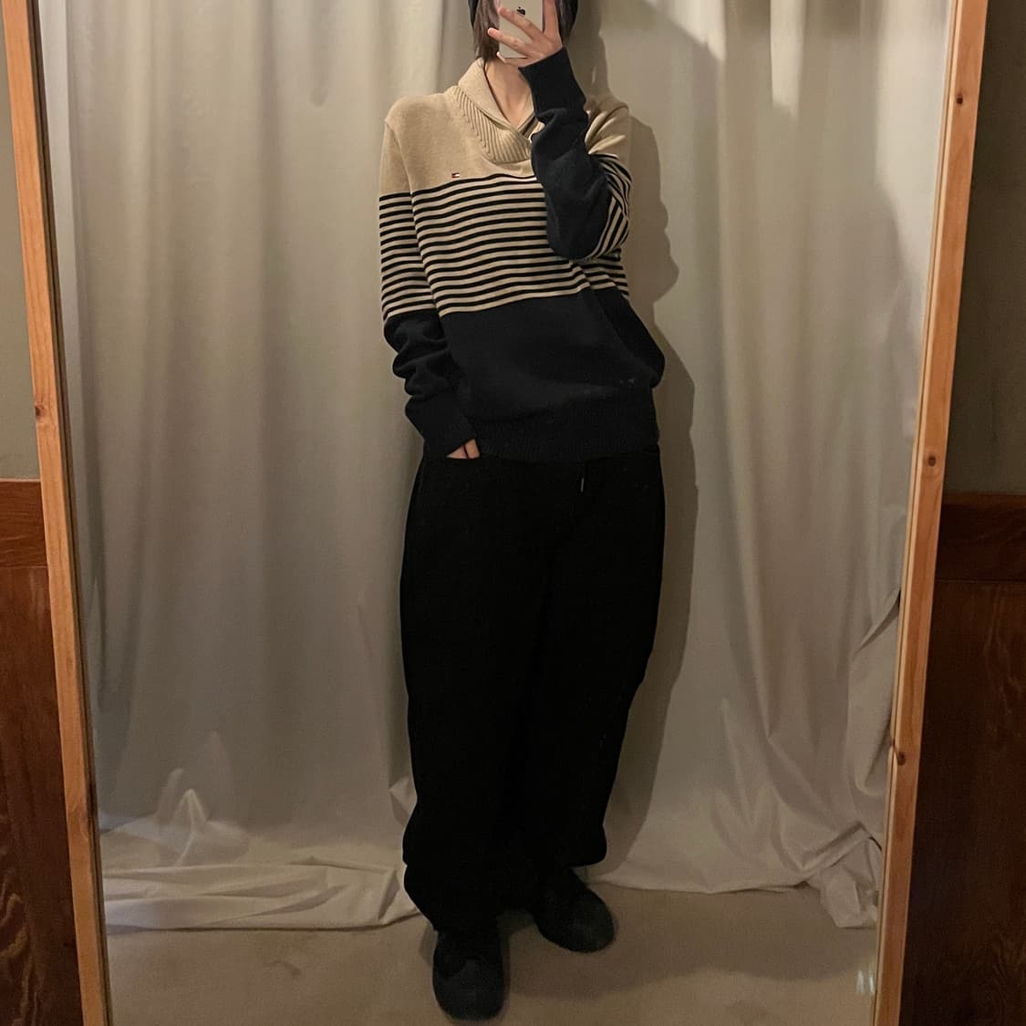 타미힐피거 카라넥 니트 상품이미지4