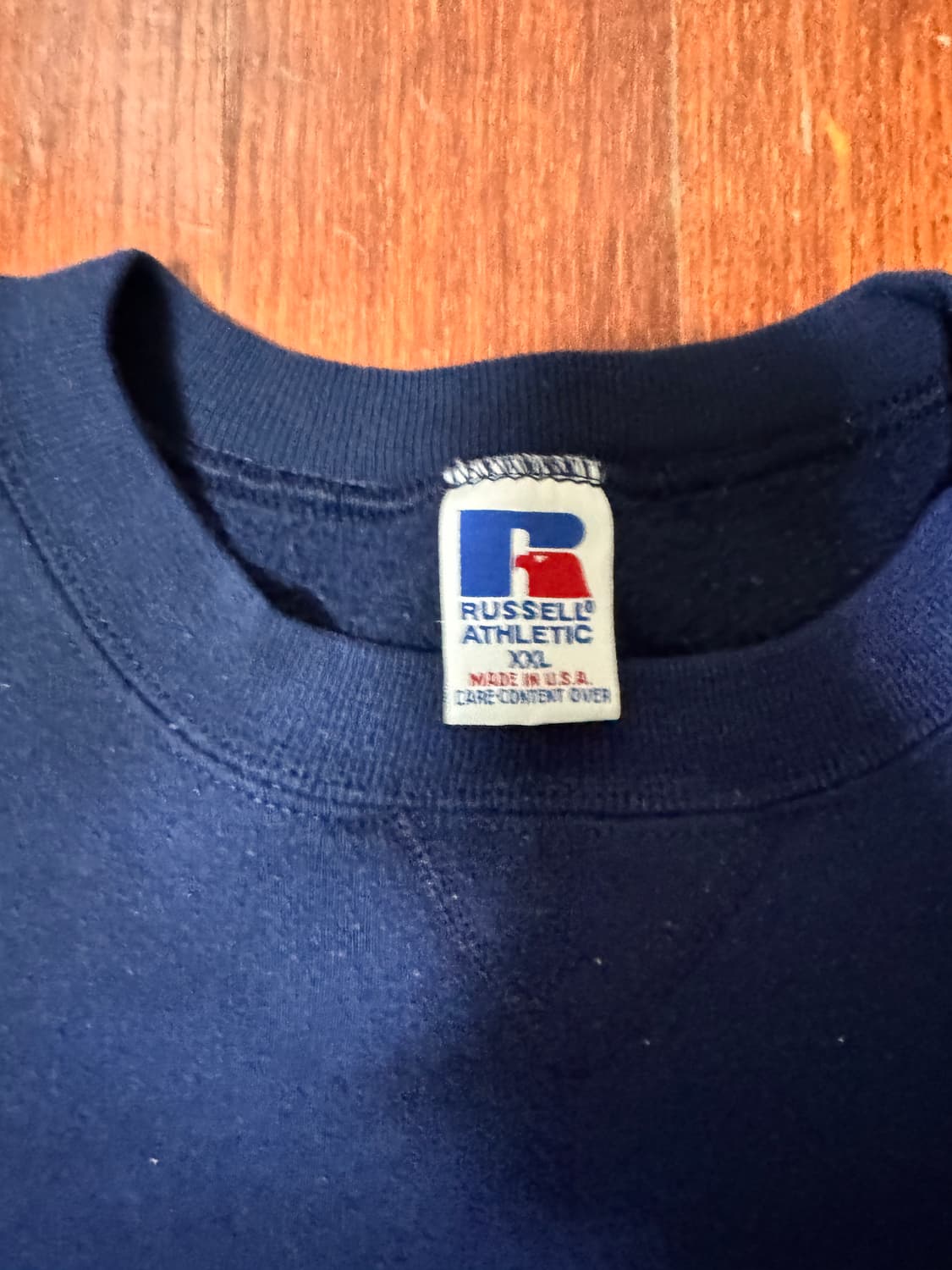[XXL] 90s 러셀 네이비 스웻셔츠 상품이미지2