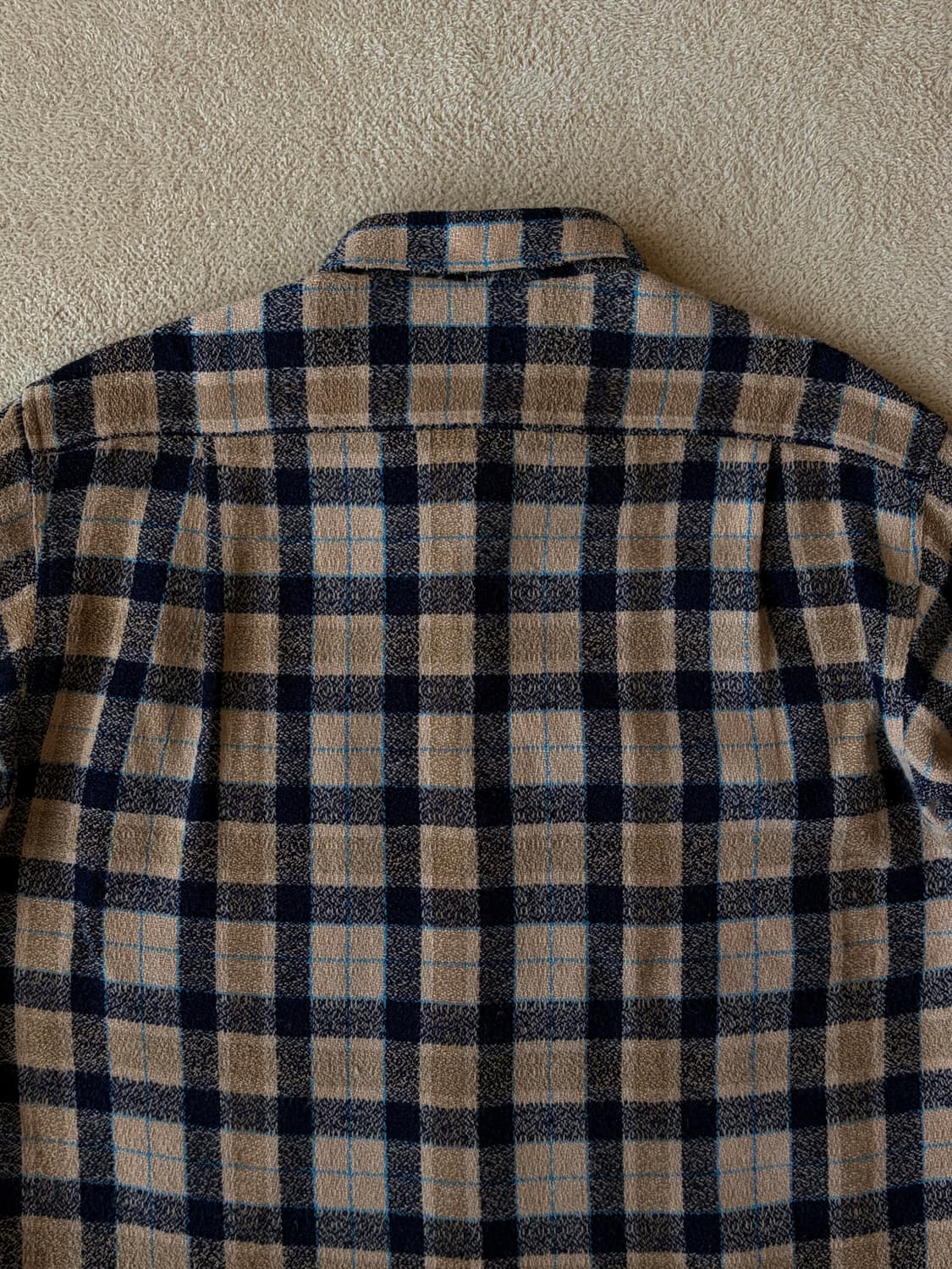 90s JAPAN 유니클로 체크 셔츠 상품이미지6