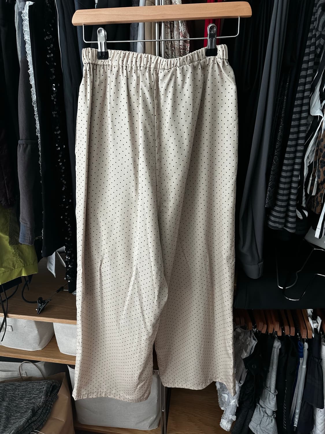 호쿠스포쿠스 도트 레이어드 팬츠 상품이미지2