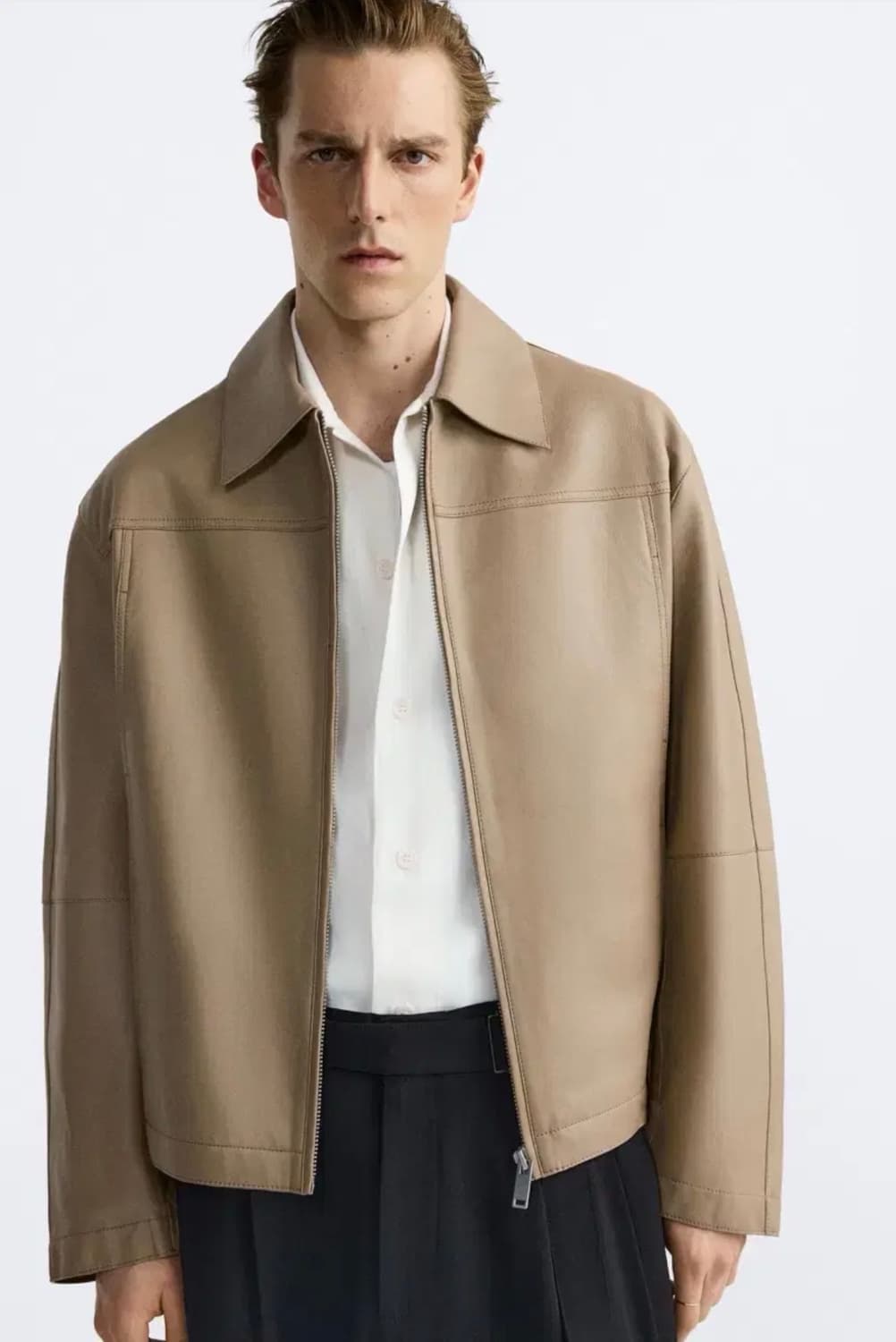 자라 양가죽 자켓 XL(105~110) 상품이미지2