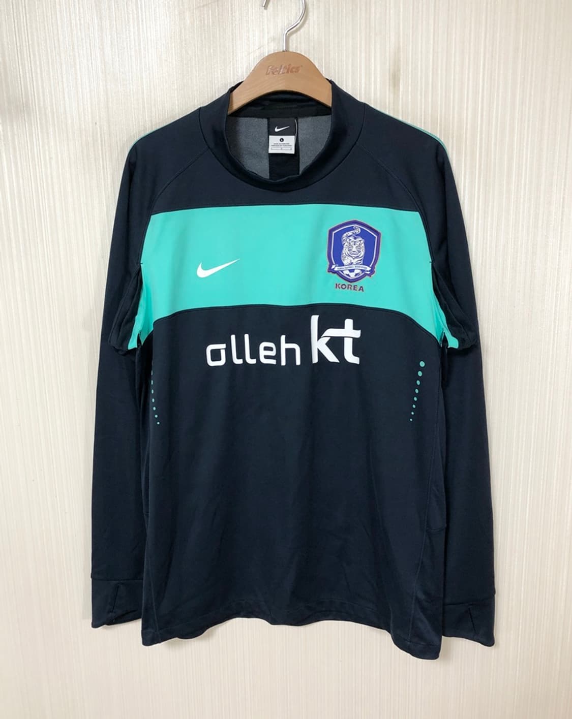 나이키국대 10-12 대한민국 축구국대 선수지급/실착 쉘탑 L(100) 상품이미지1