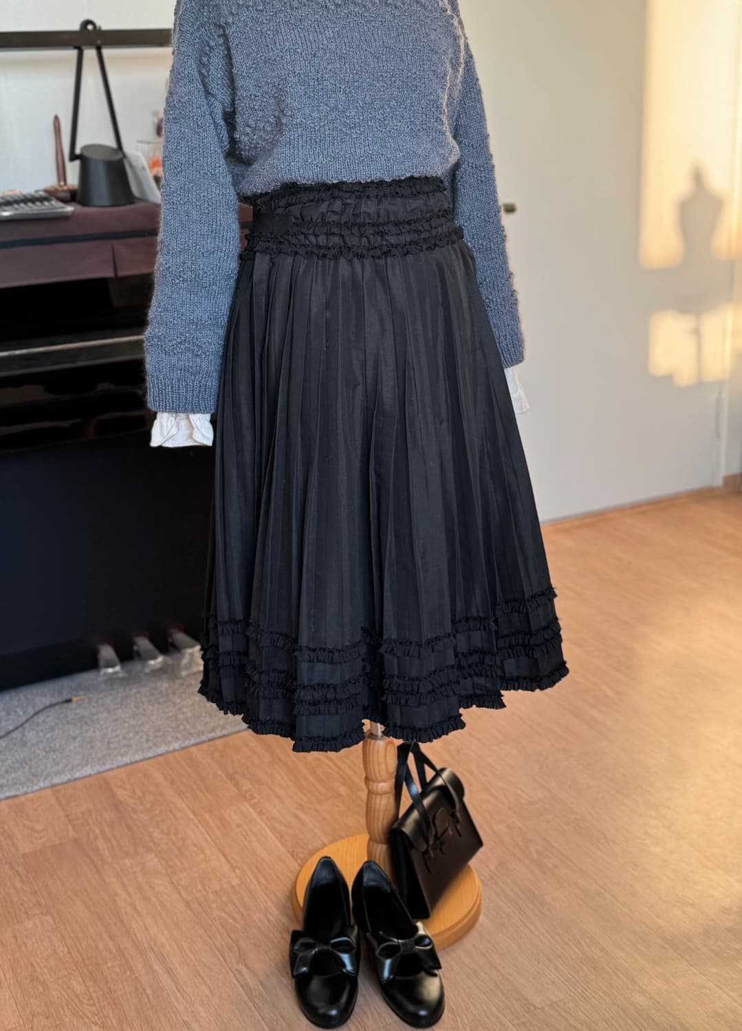 꼼데가르송 다오 스커트 S 상품이미지5