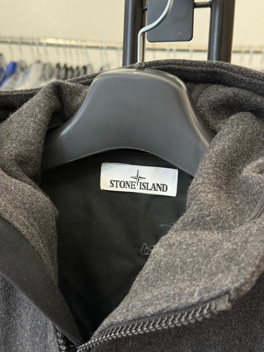 [M] 스톤아일랜드 파노펠트 스페셜 울 후드 코트 상품이미지4
