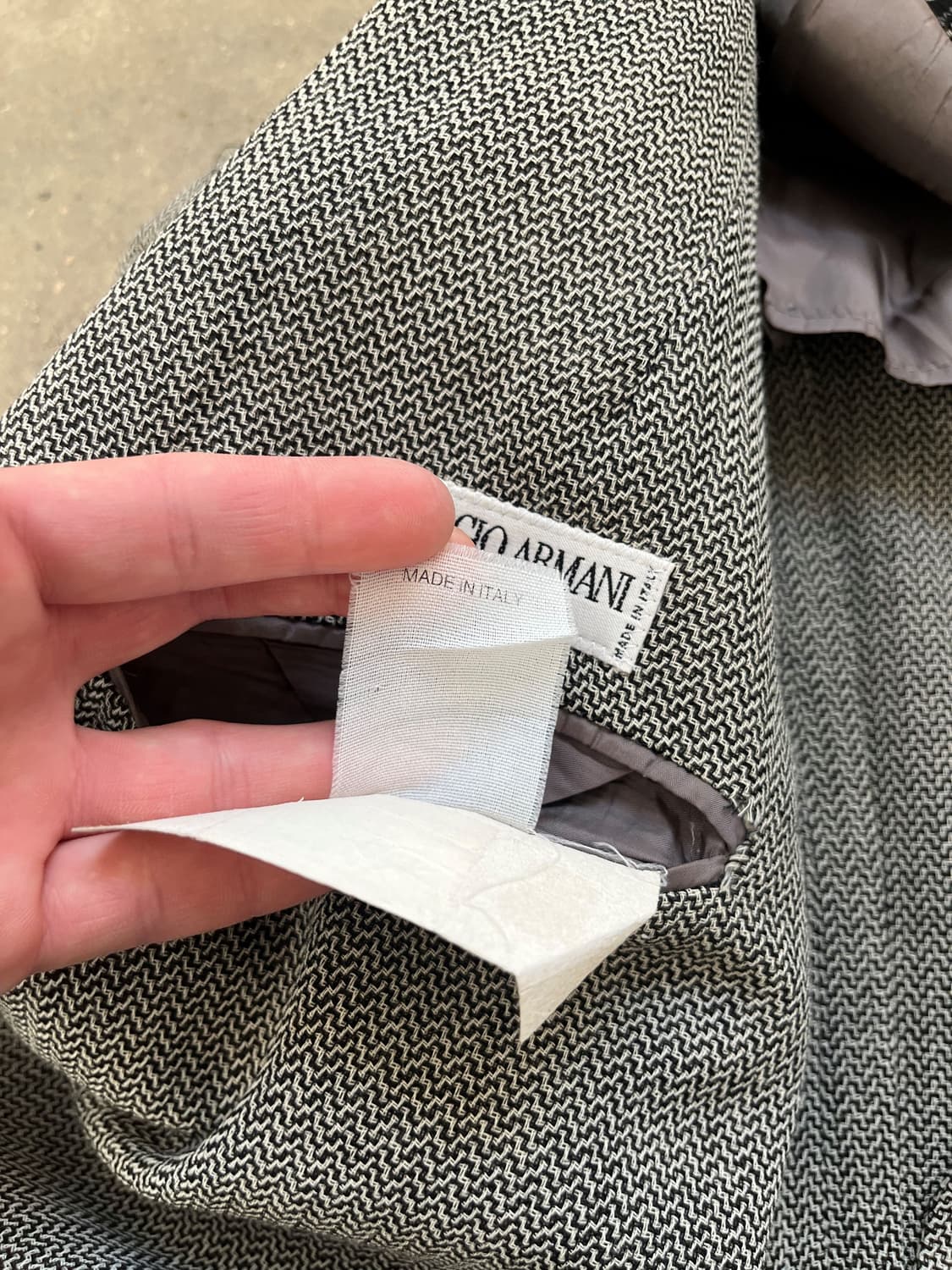 90s GIORGIO ARMANI 블레이저  상품이미지8