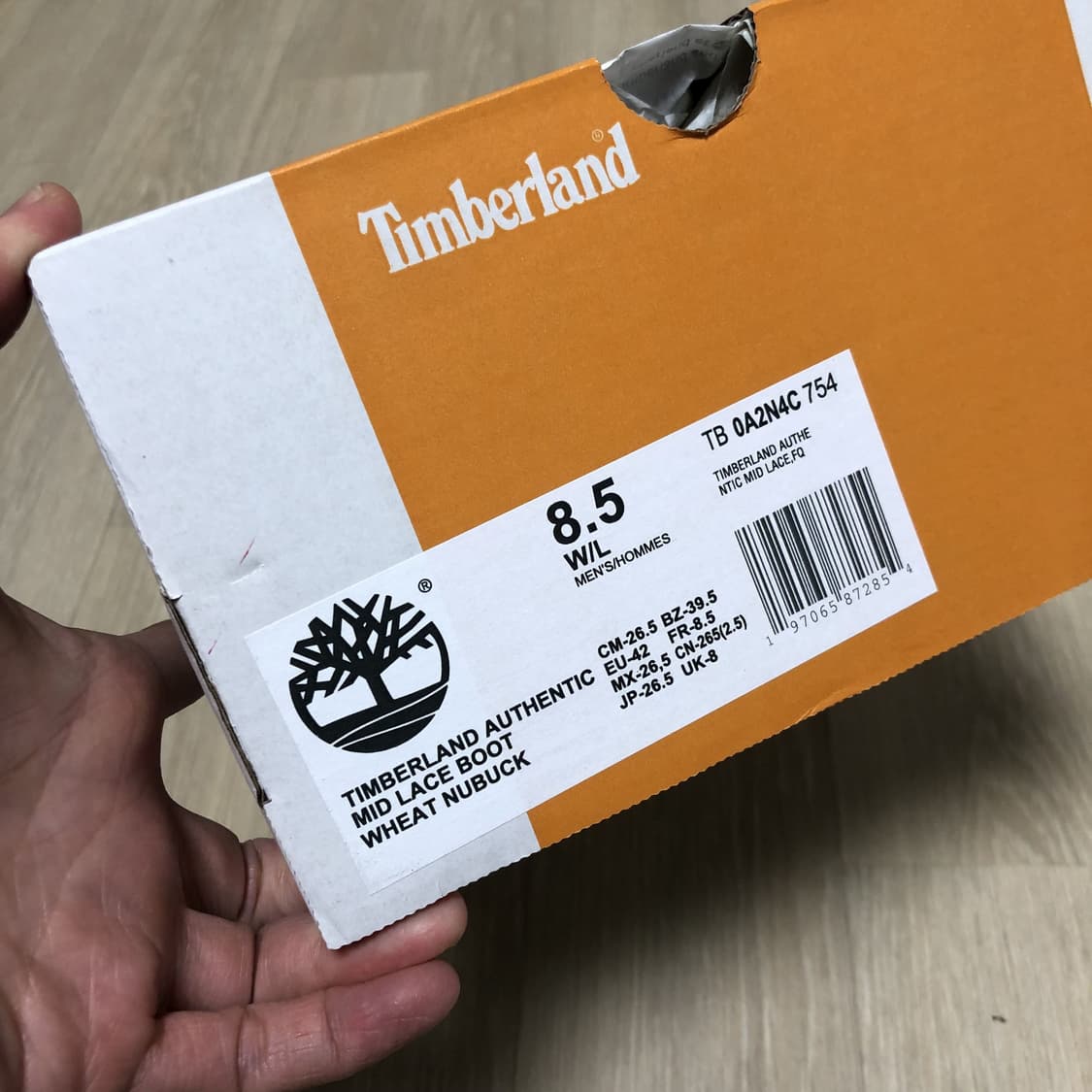 (265) 새상품 팀버랜드 Timberland 7-아이 러그 부츠 위트  상품이미지10