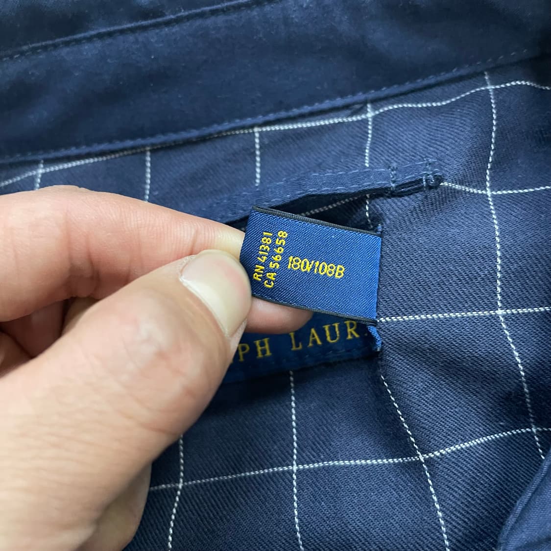 폴로 랄프로렌 포니 로고 폴리쉘 블루종 자켓 네이비 상품이미지6