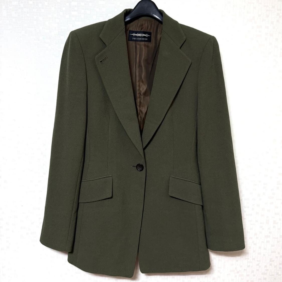 [XS,85]타임 울 블레이저 자켓 time 상품이미지1