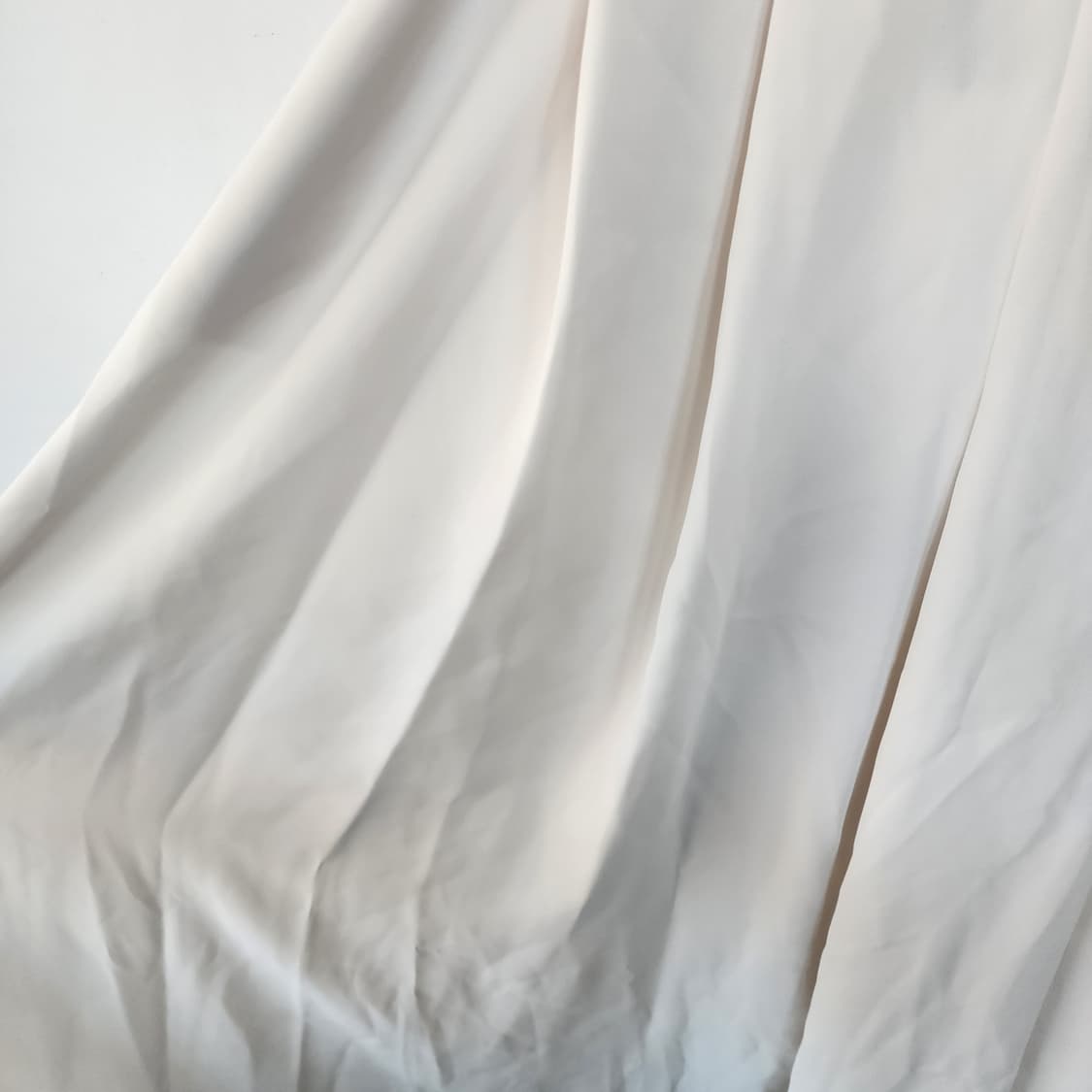 더로렌 아이보리 플리츠 와이드 팬츠 상품이미지4