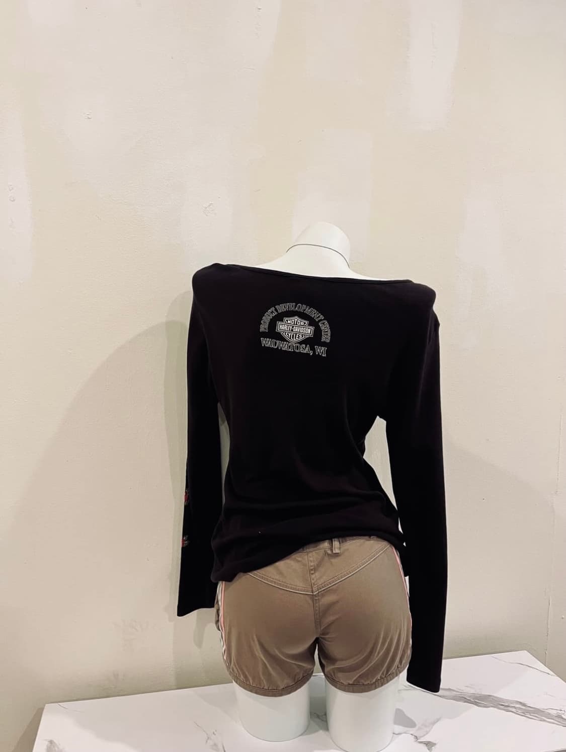 할리데이비슨 로즈 롱슬리브 상품이미지5