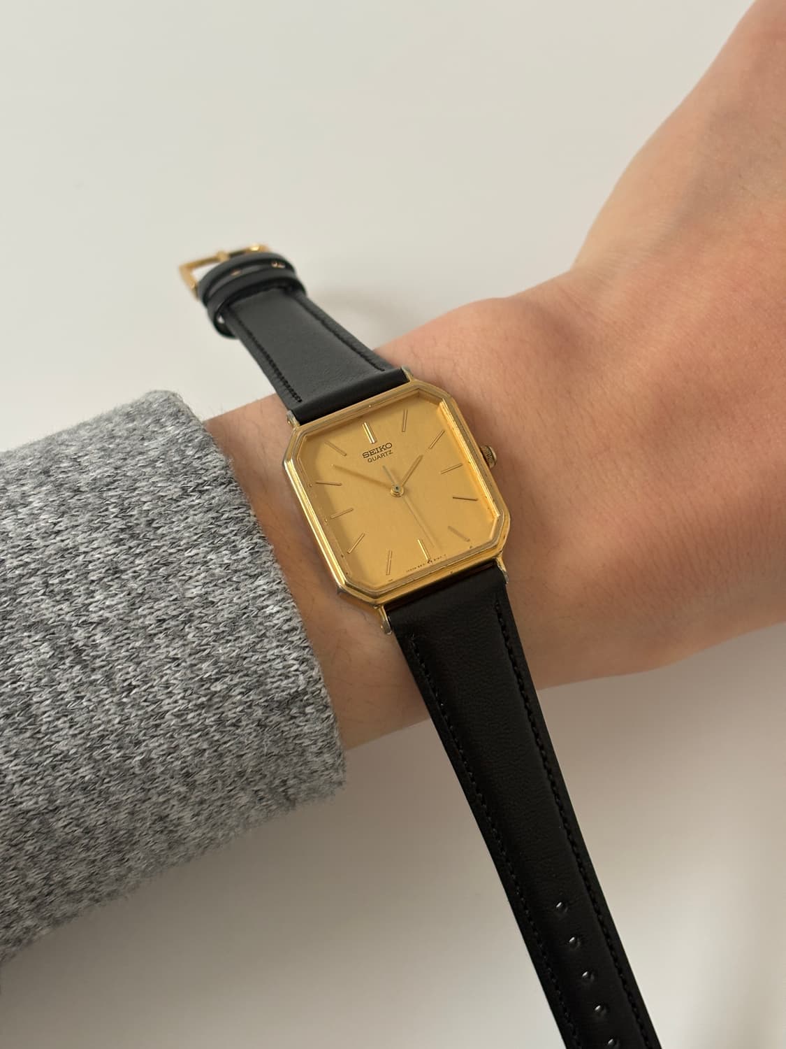 1980s Gold Square Quartz 상품이미지8