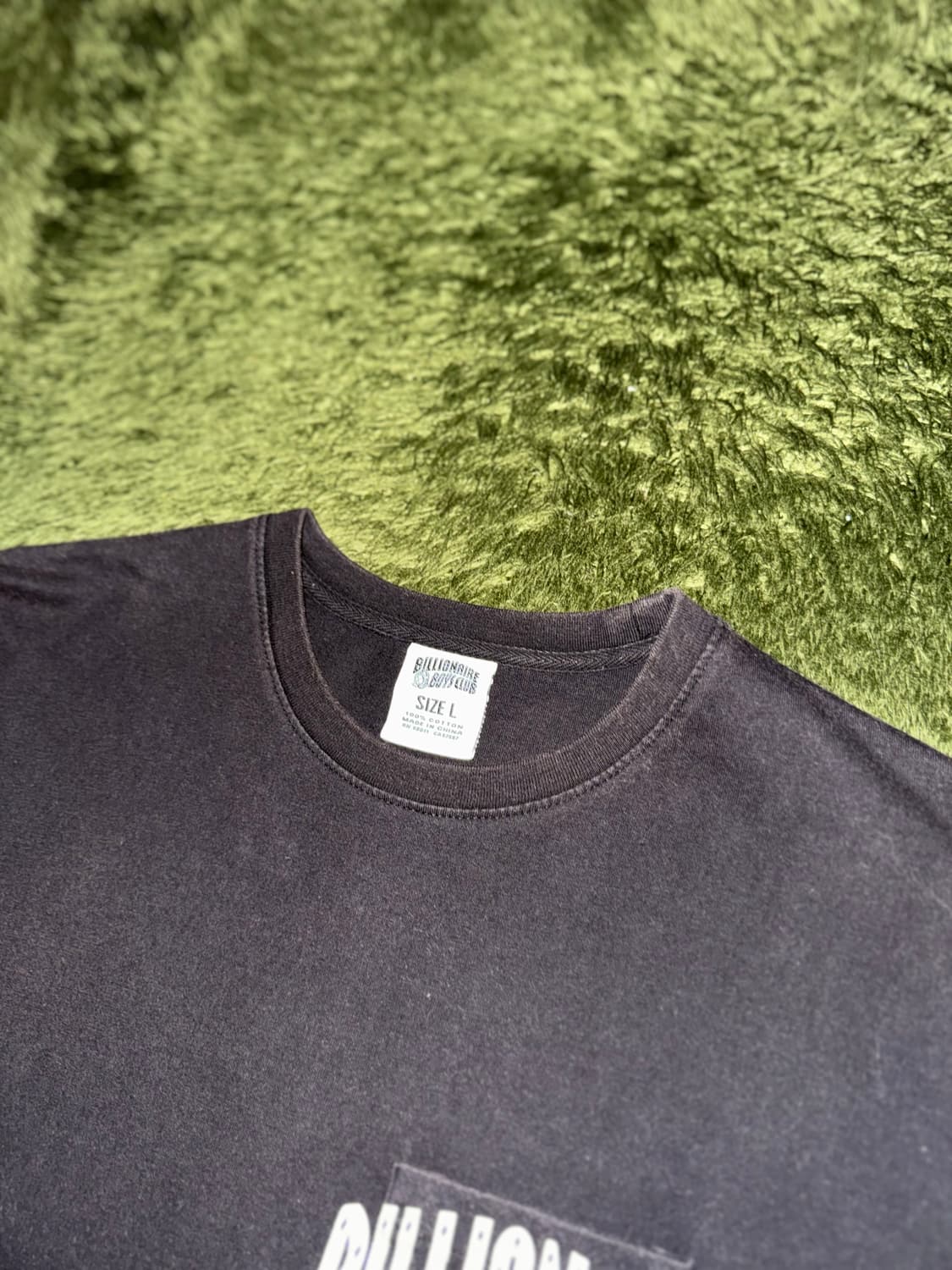 [L] BBC 빌리어네어 보이즈 클럽 그래픽 프린트 포켓 티셔츠 상품이미지3