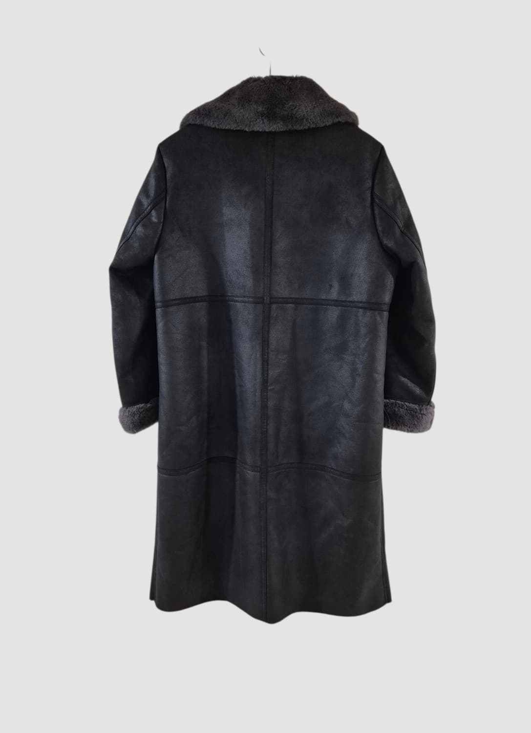 카시바디 여자 롱 무스탕코트 상품이미지3