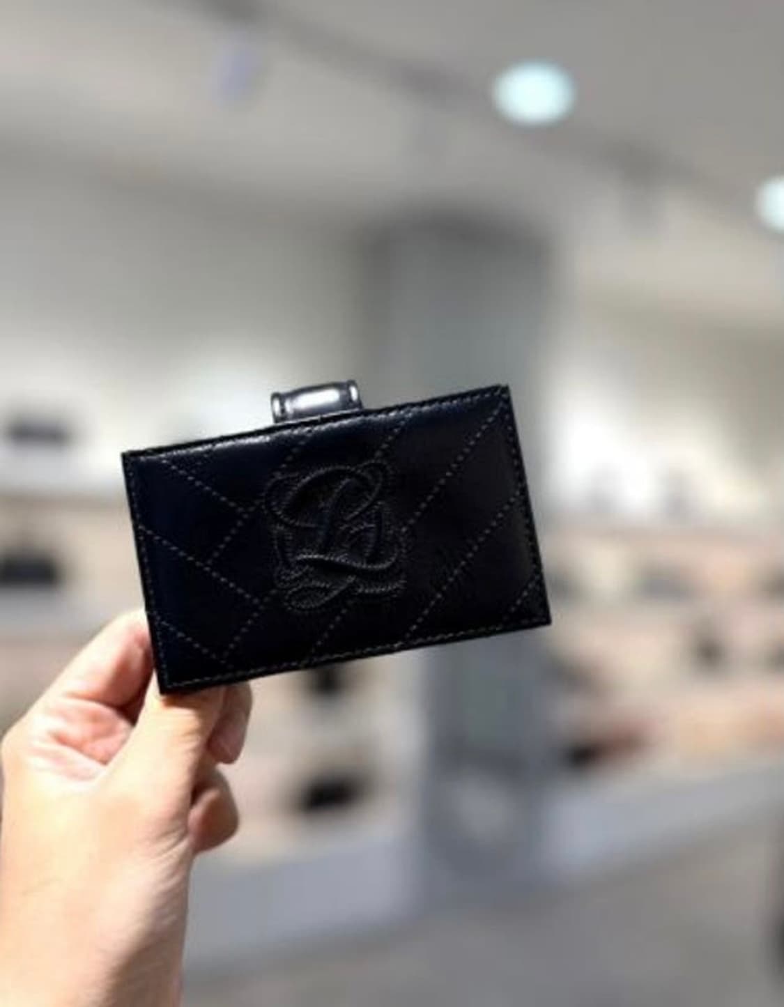 루이까또즈 엘퀼팅 아코디언 카드지갑 새상품 상품이미지1